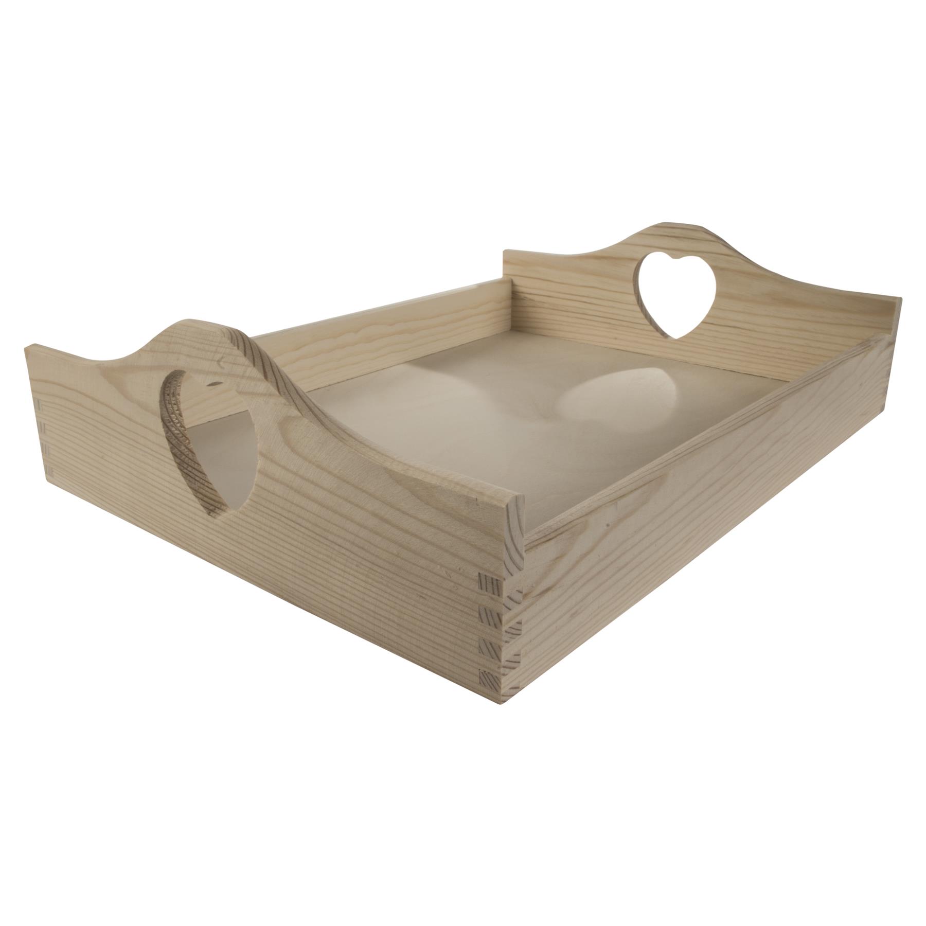 Decorative Serving Trays | Plain Pinewood | Tea Coffee Milk Breakfast Parties - Picture 99 of 144