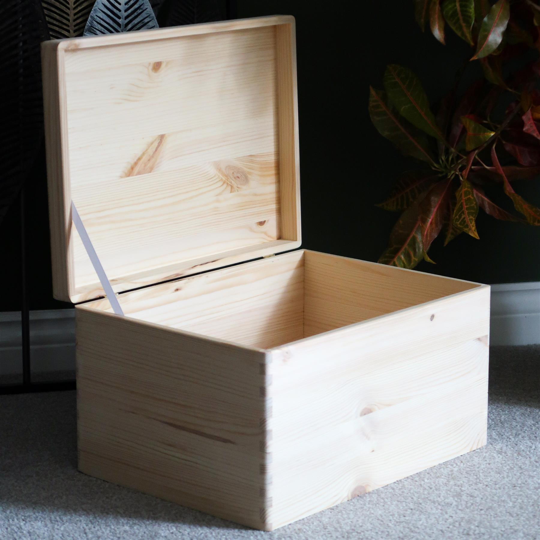 Memorabilia Boxes With Real Pinewood Lid For Burning Painting Staining Decoupage - Picture 37 of 46