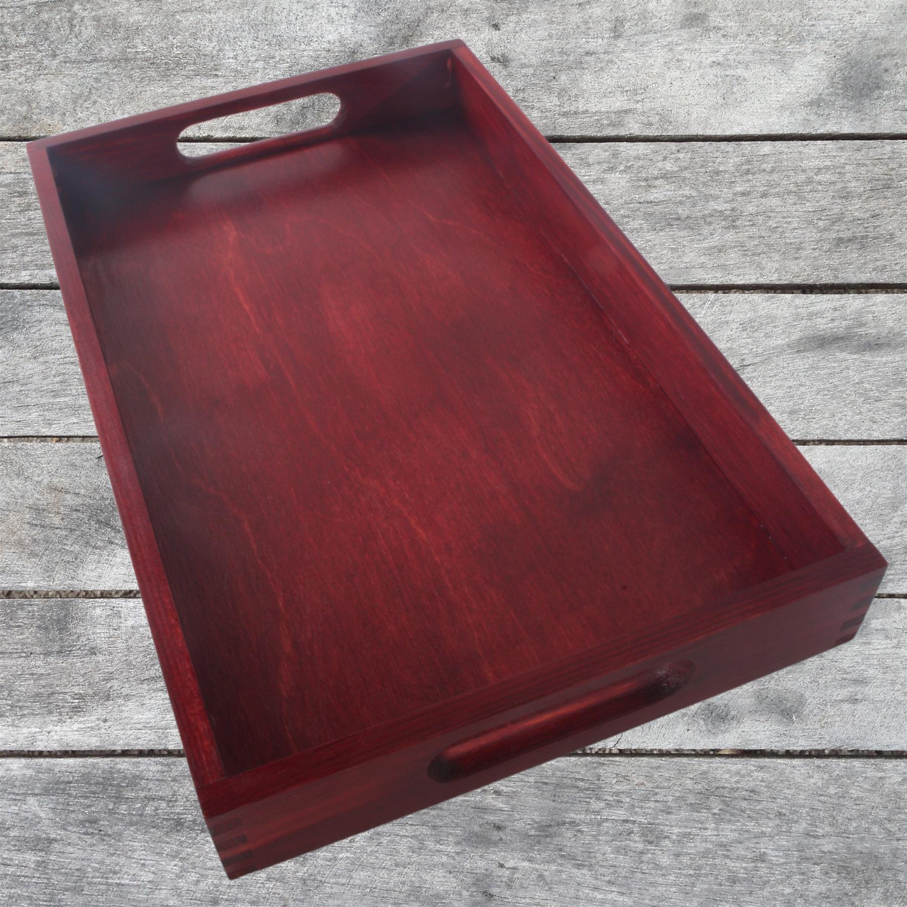 Wooden Serving Trays | Various Colours & Sizes | Hand-stained Breakfast Platters - Picture 31 of 123