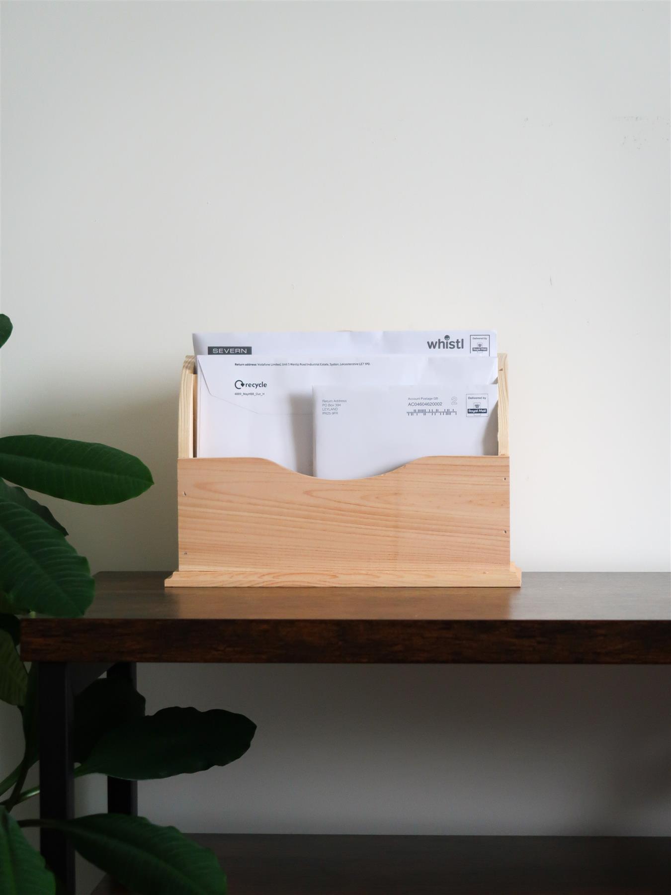 Briefregal aus Holz | verschiedene Formen | Posteingang Displaysortierer | Klarholz - Bild 30 von 50