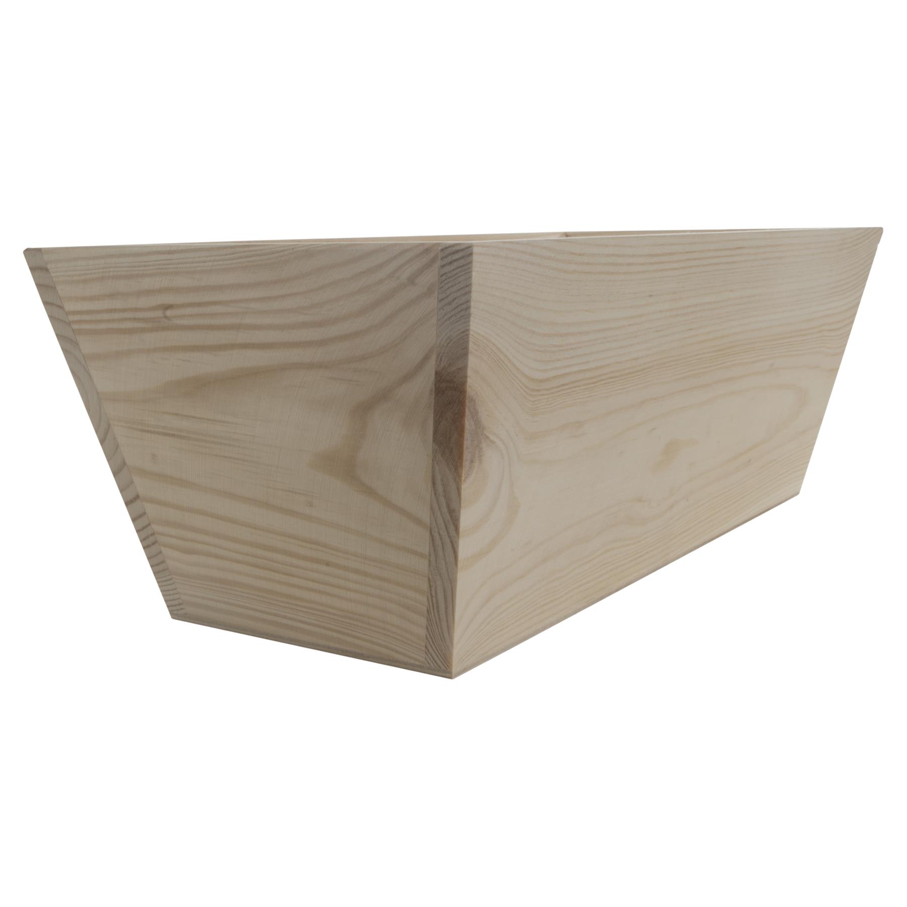 Wooden Indoor Plant Pots Vintage Style Decorative Planter Boxes for Art Craft - Picture 30 of 35