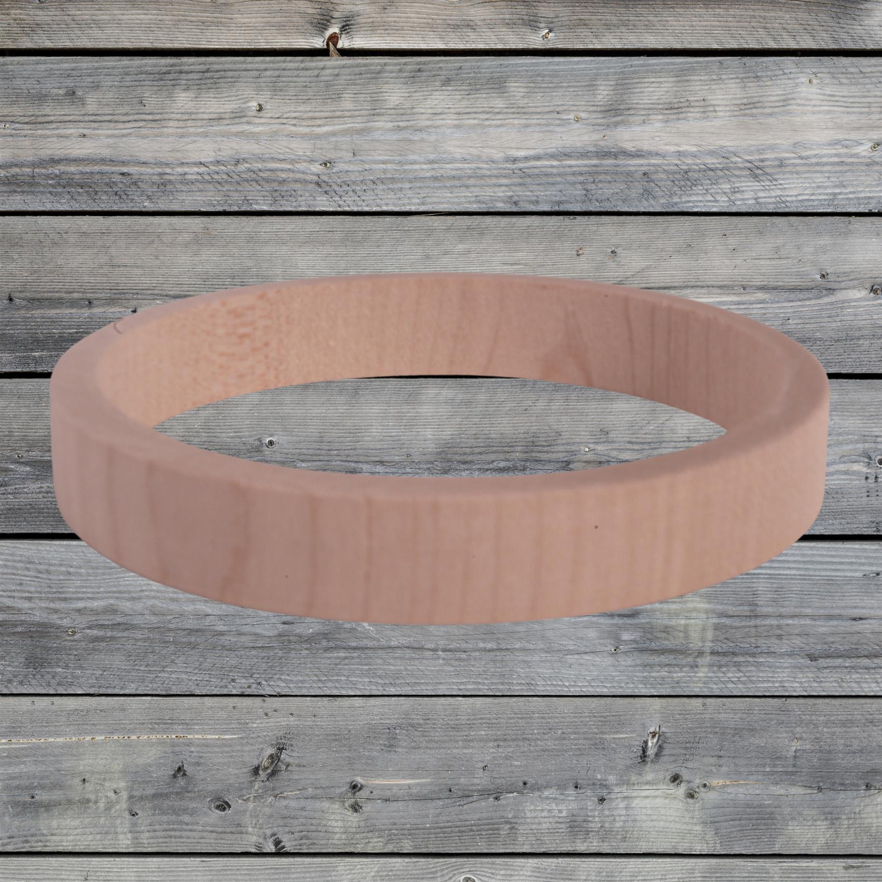 Flat Natural Unfinished Wooden Bracelet Bangles Wristlet Craft DIY Decorating - Picture 21 of 71
