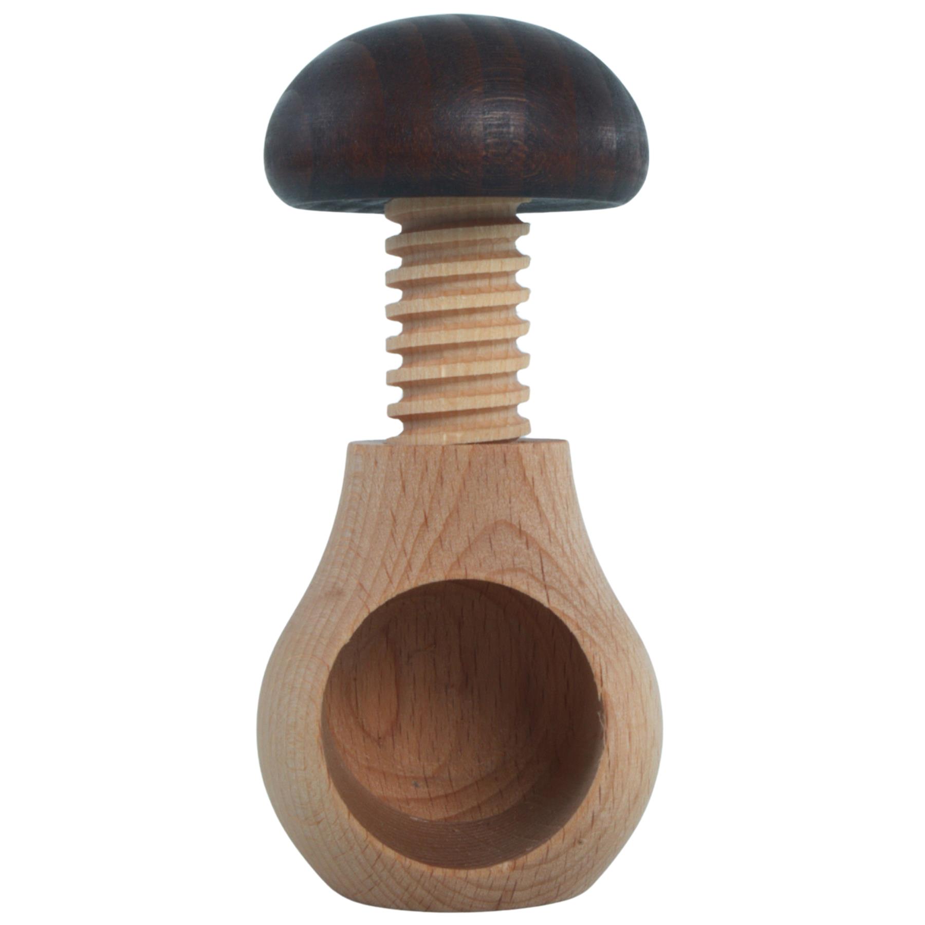 Cascanueces de madera regalo de Navidad cocina herramienta de madera nueces avellanas agrietadas - Imagen 21 de 37