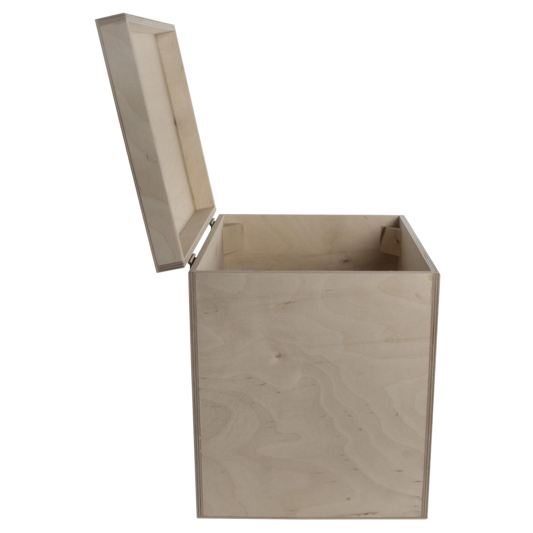 Low High Memorabilia Wooden Boxes With Lid For Burning Staining Decoupage Craft - Picture 22 of 30