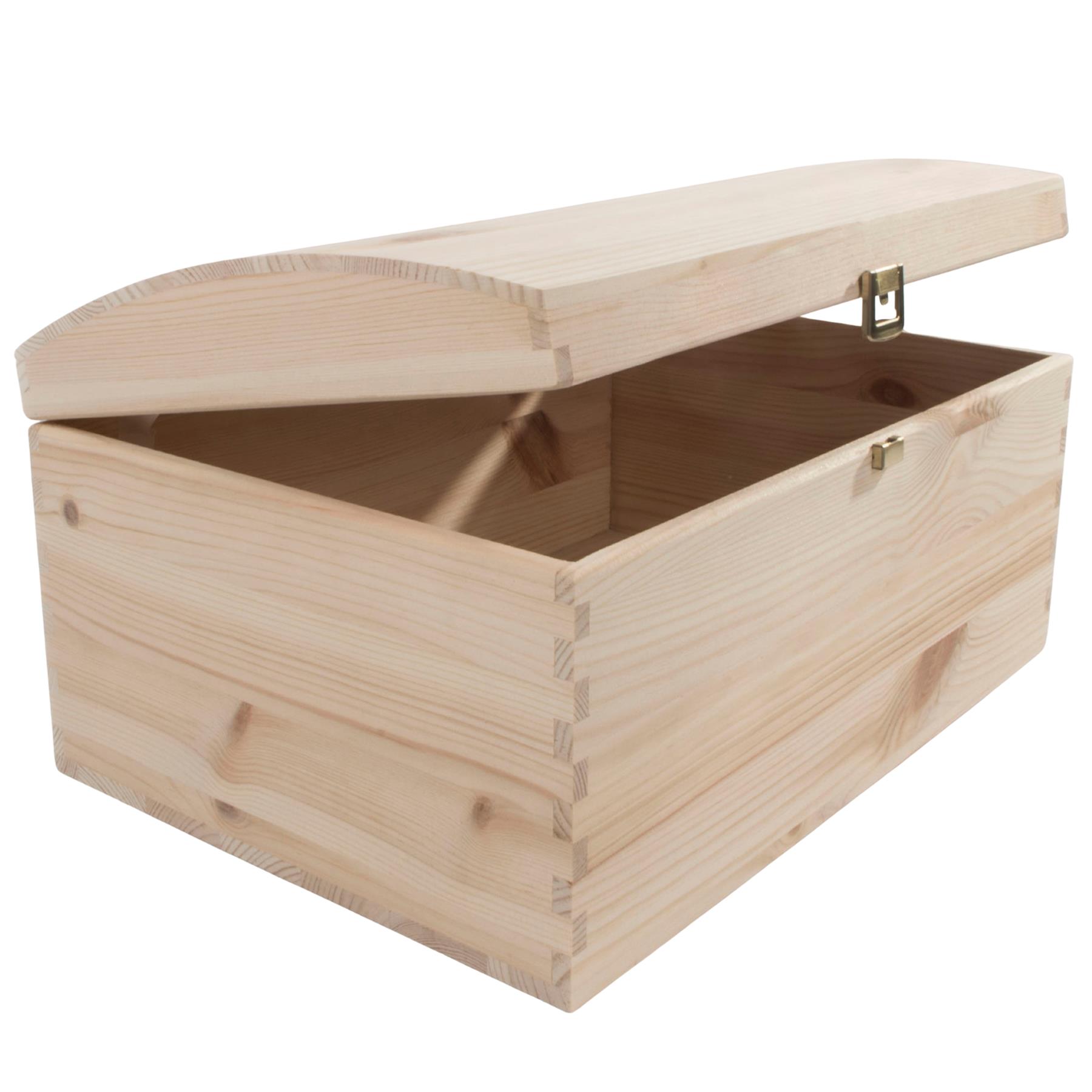 Wooden Storage Boxes / 5 Sizes / Treasure Chest Keepsake Trinket Memory Souvenir - Picture 54 of 70