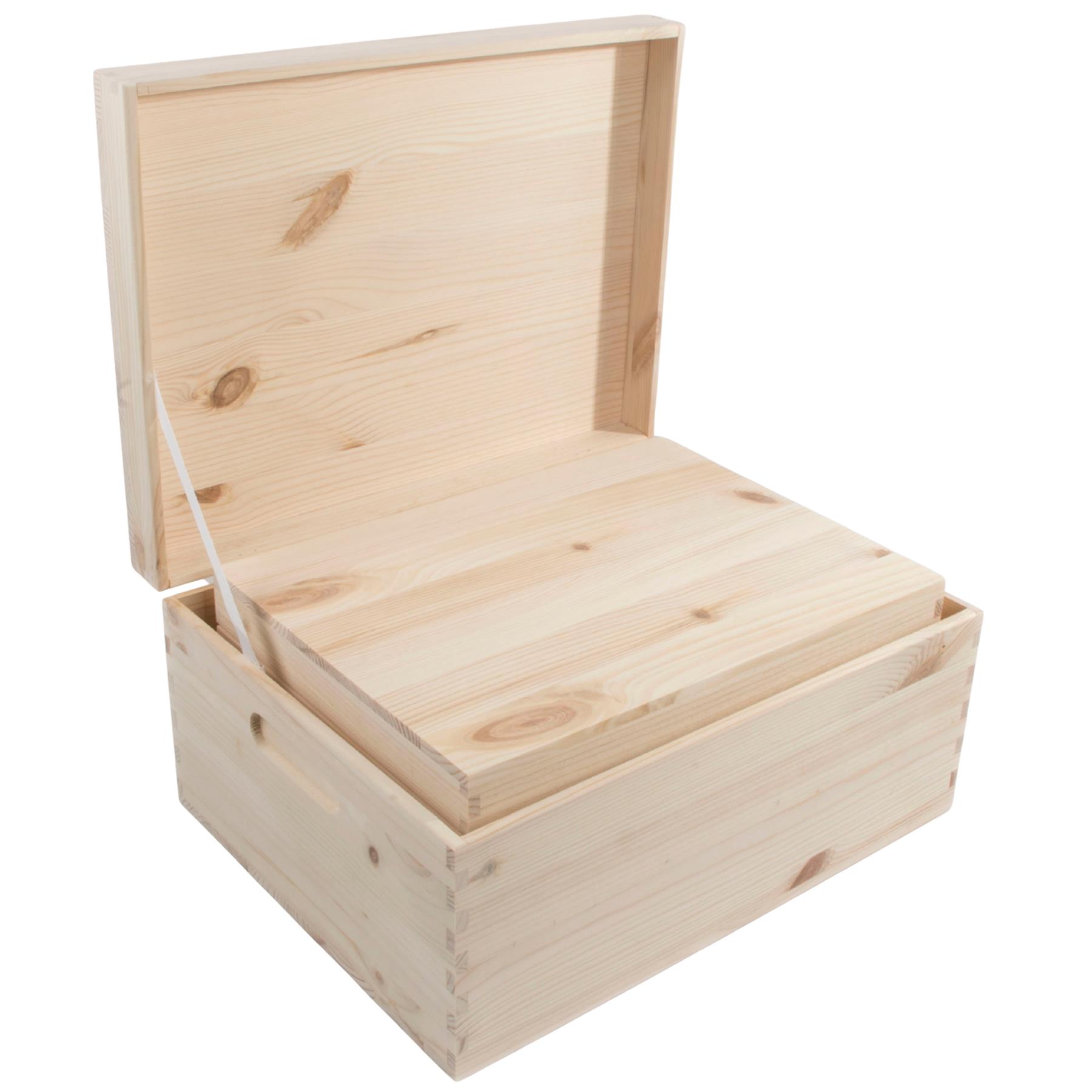 Wooden Boxes / Choice of 5 Sizes / Home Storage Keepsake Memory Solutions DIY - Picture 74 of 81