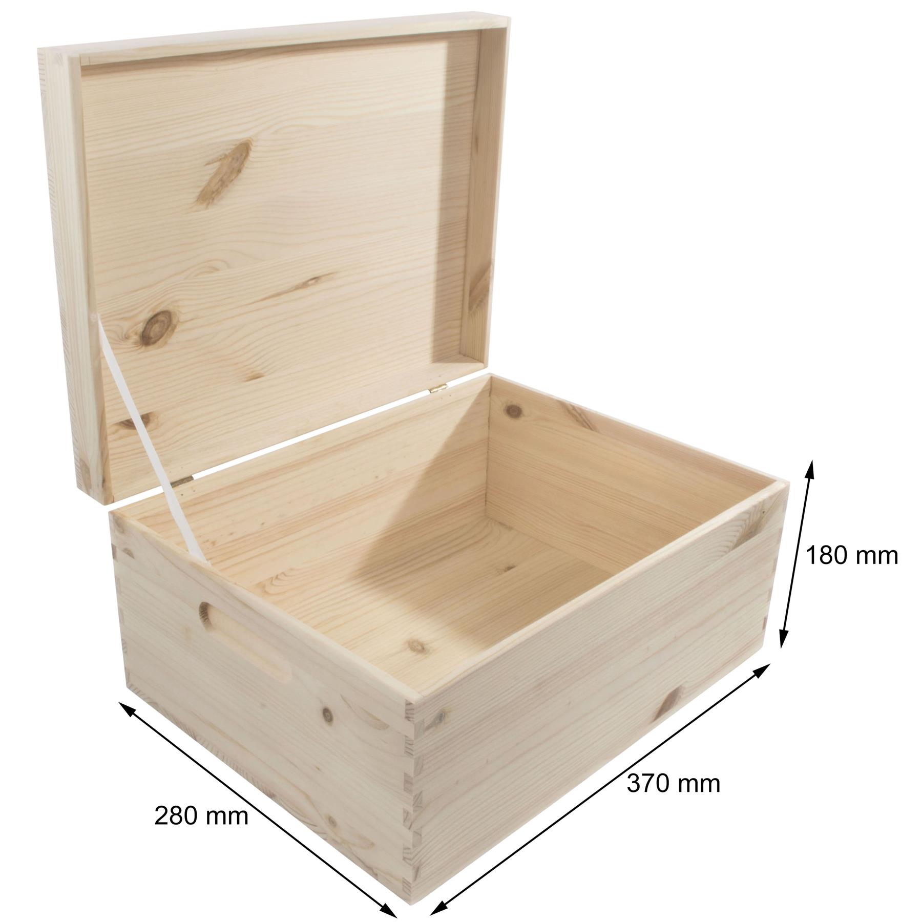 Wooden Boxes / Choice of 5 Sizes / Home Storage Keepsake Memory Solutions DIY - Picture 70 of 81