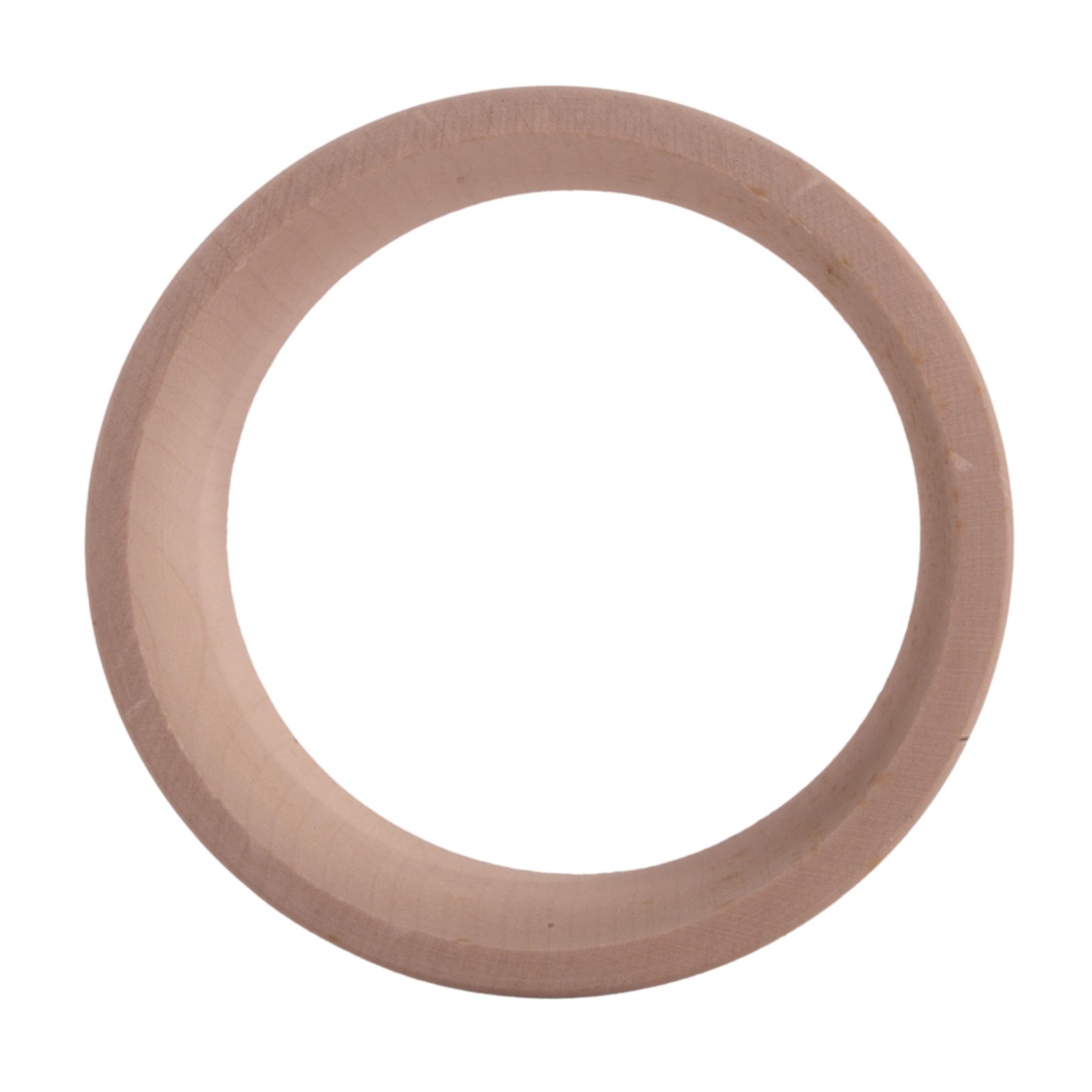Flat Natural Unfinished Wooden Bracelet Bangles Wristlet Craft DIY Decorating - Picture 70 of 71