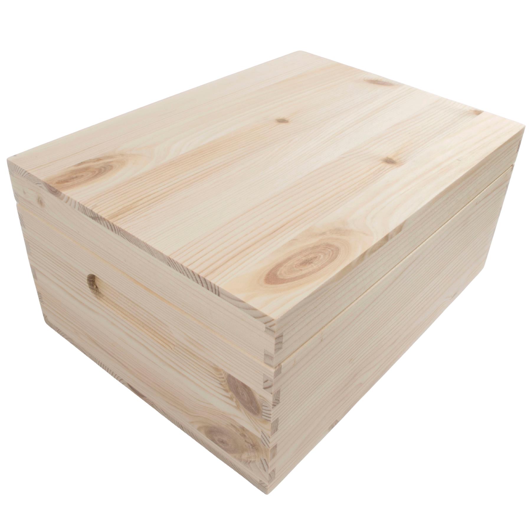 Wooden Boxes / Choice of 5 Sizes / Home Storage Keepsake Memory Solutions DIY - Picture 54 of 81