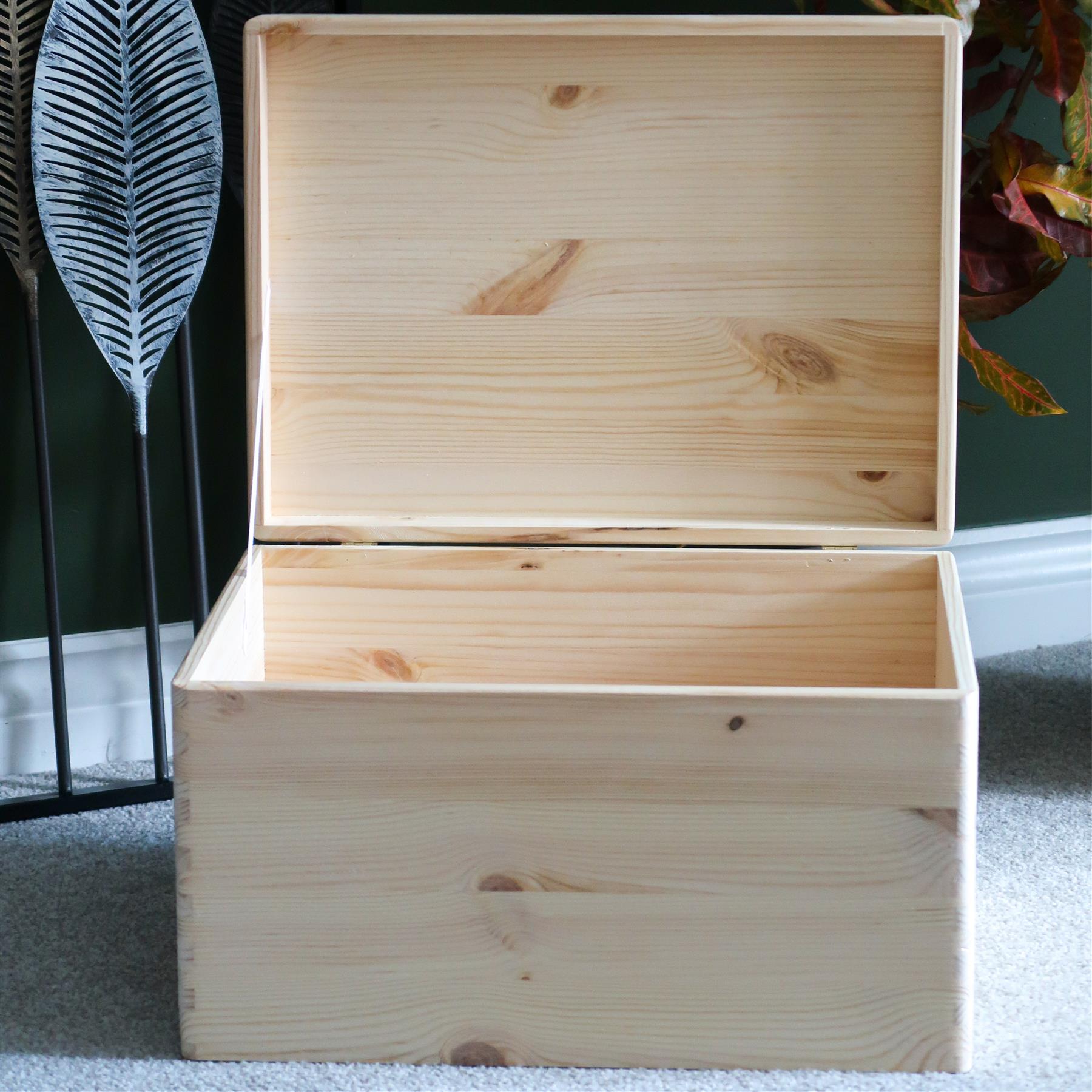 Memorabilia Boxes With Real Pinewood Lid For Burning Painting Staining Decoupage - Picture 38 of 46
