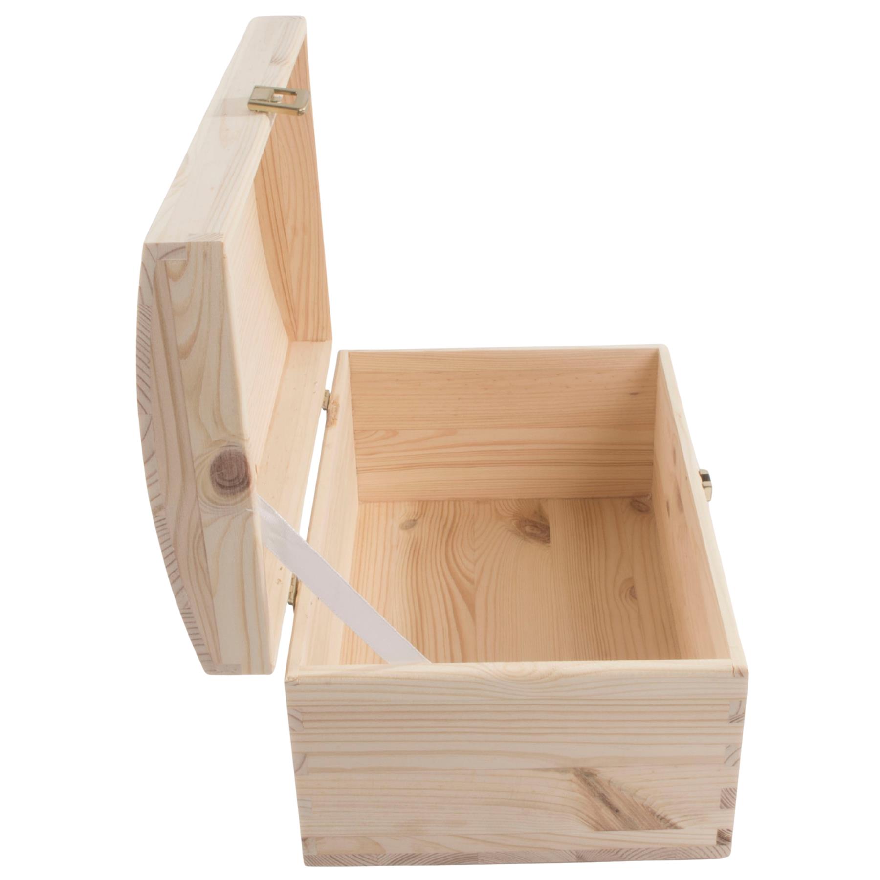 Wooden Storage Boxes / 5 Sizes / Treasure Chest Keepsake Trinket Memory Souvenir - Picture 30 of 70