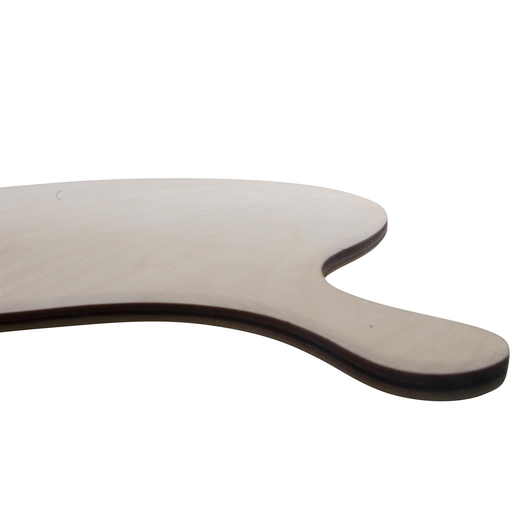 Wooden Pizza Serving Board | 2 Sizes |Round Plate Paddle Peel Cakes Bread Baking - Picture 14 of 23