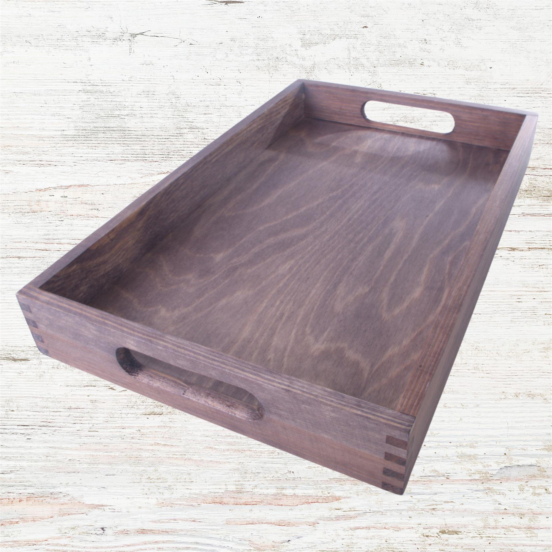 Wooden Serving Trays | Various Colours & Sizes | Hand-stained Breakfast Platters - Picture 21 of 123