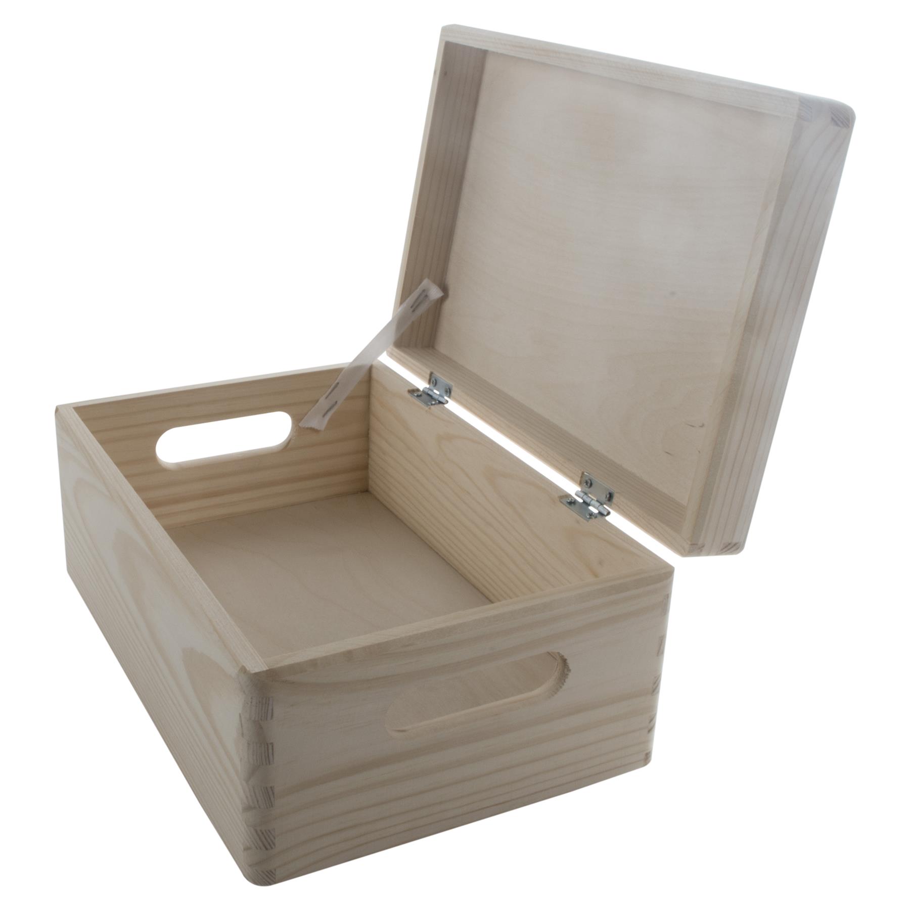 Wooden Stacking Storage Boxes Narrow Small Spaces Bathroom Kitchen Slim Crates - Picture 21 of 61