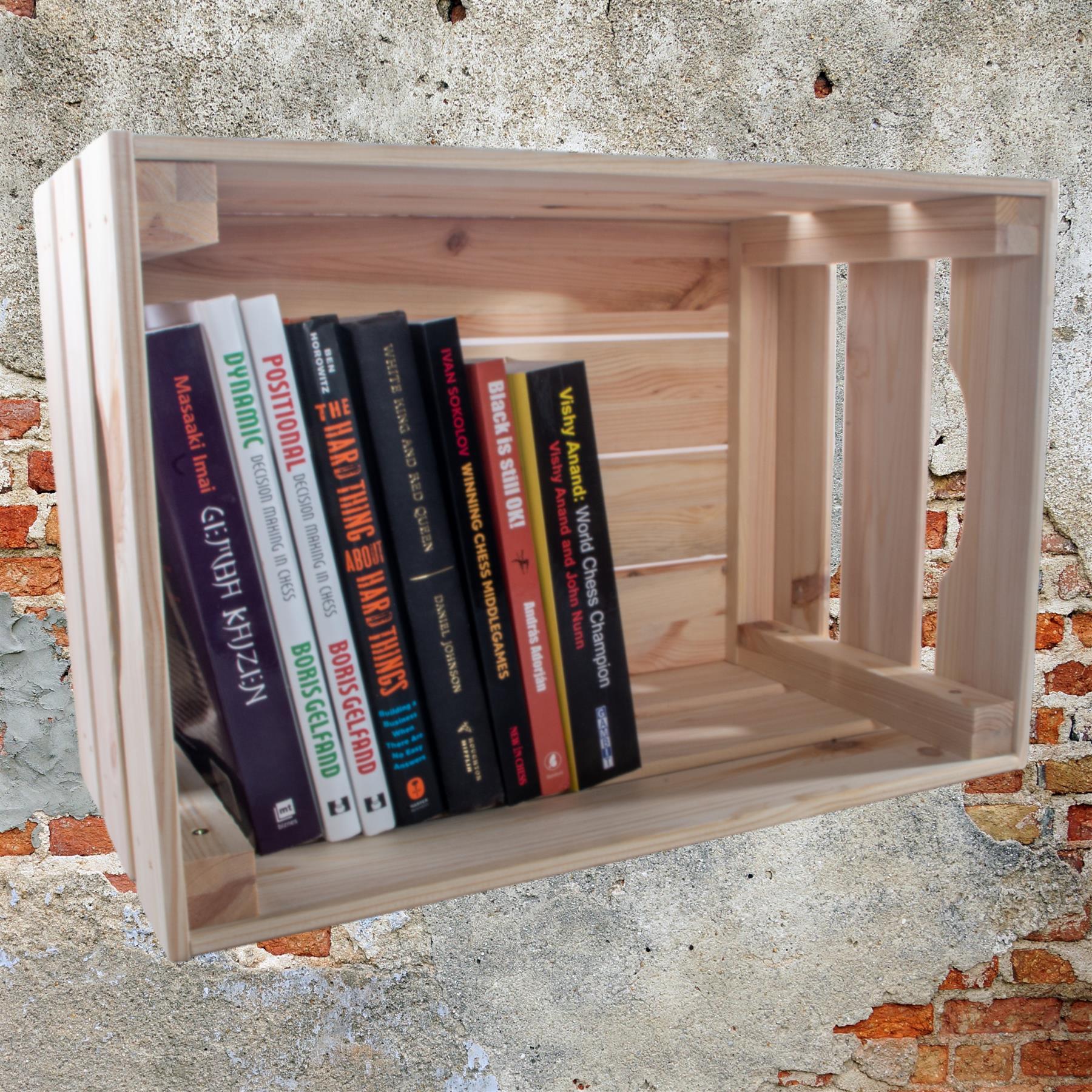 Large Wooden Crate With Wheels |1-4 Tier| Plain Pine Saving Space Storage Box - Picture 33 of 60