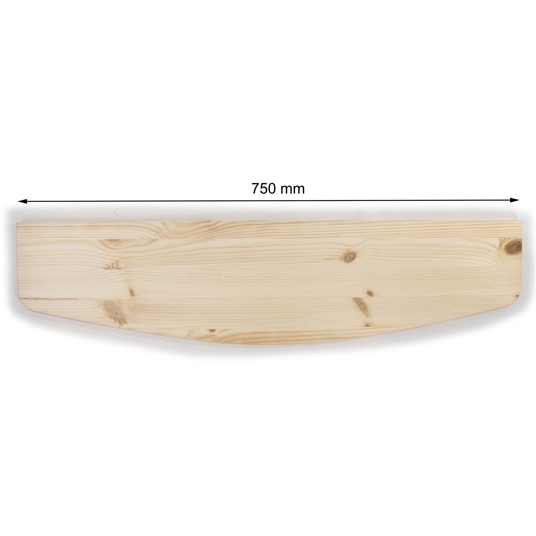 Natural Pine Wooden Floating Shelf Shelves / 5 Sizes / Wall Mounted Storage Rack - Picture 27 of 47