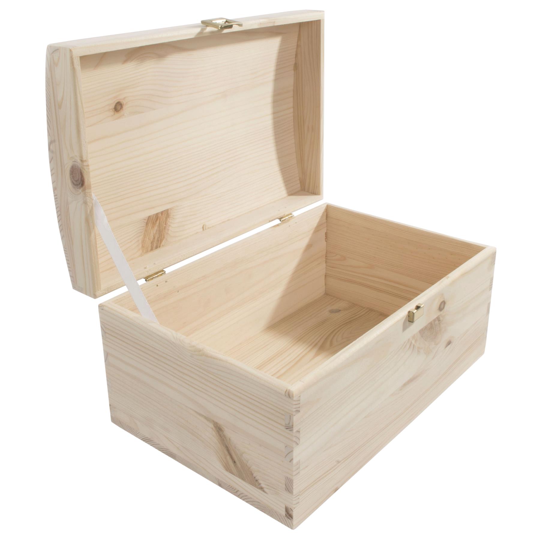 Wooden Storage Boxes / 5 Sizes / Treasure Chest Keepsake Trinket Memory Souvenir - Picture 38 of 70