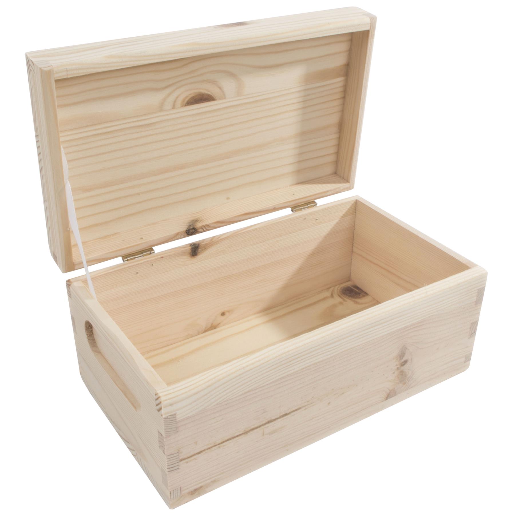 Wooden Boxes / Choice of 5 Sizes / Home Storage Keepsake Memory Solutions DIY - Picture 23 of 81