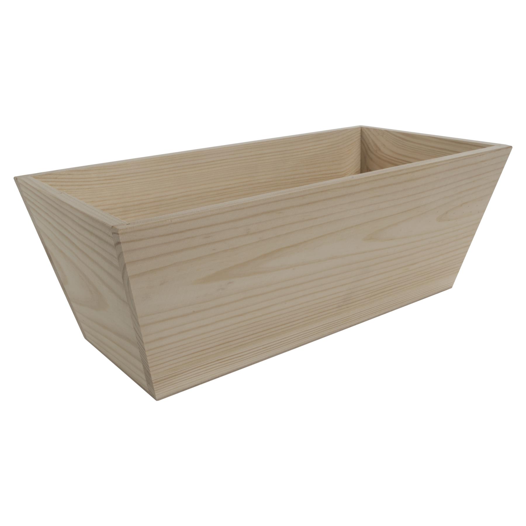 Wooden Indoor Plant Pots Vintage Style Decorative Planter Boxes for Art Craft - Picture 33 of 35