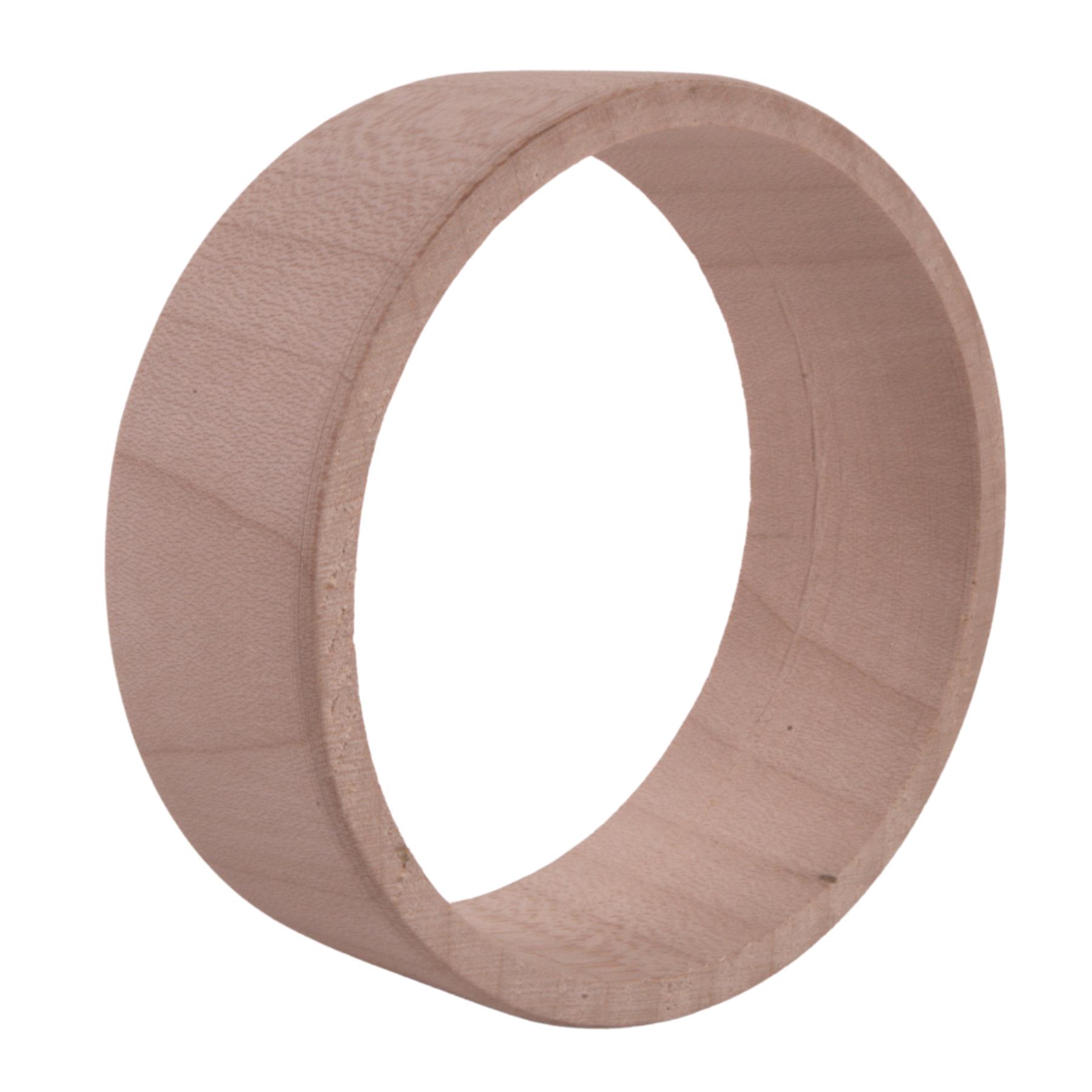 Flat Natural Unfinished Wooden Bracelet Bangles Wristlet Craft DIY Decorating - Picture 36 of 71