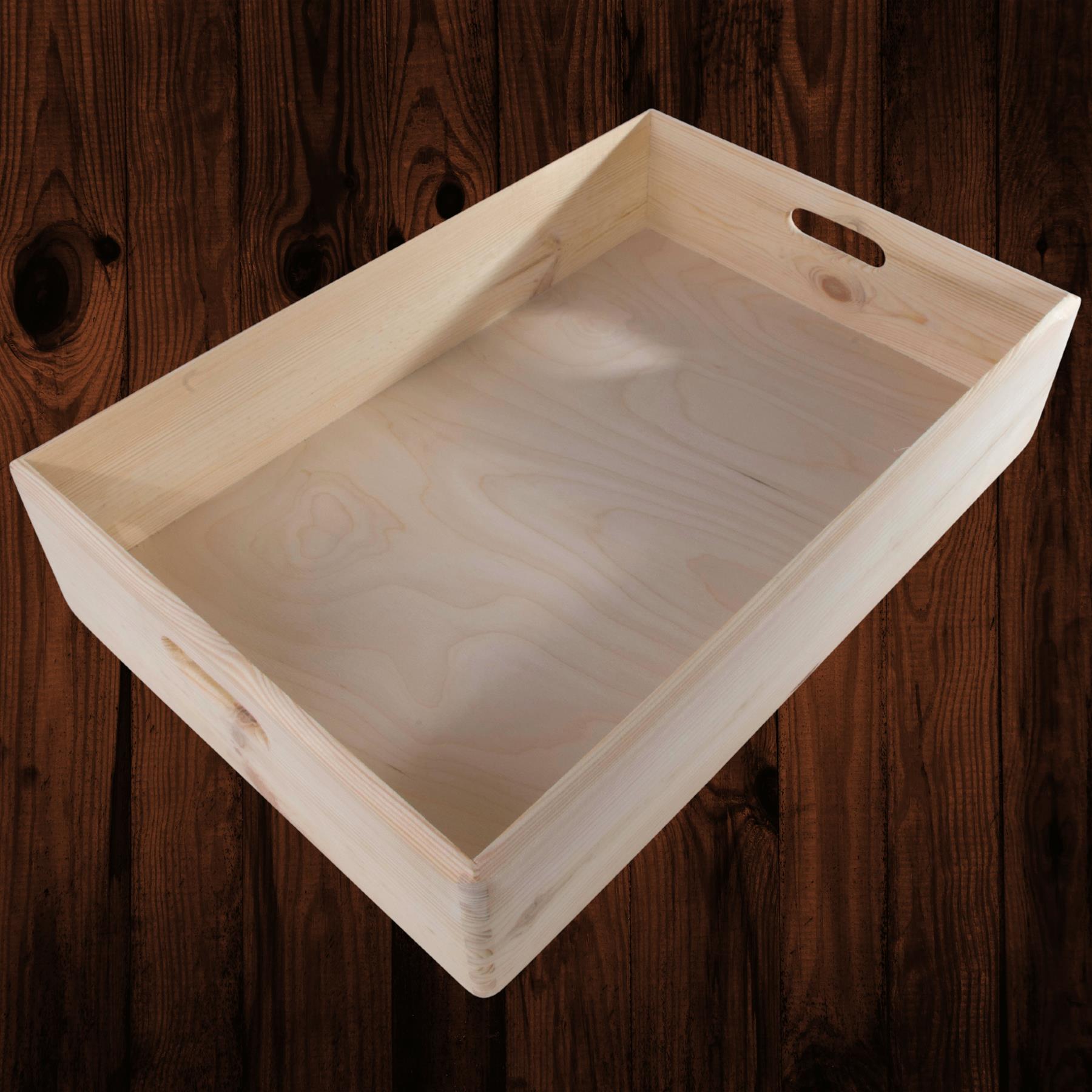 Wooden Crates | Plain Decorative Pine Underbed Storage Boxes Shelves Containers - Picture 59 of 66
