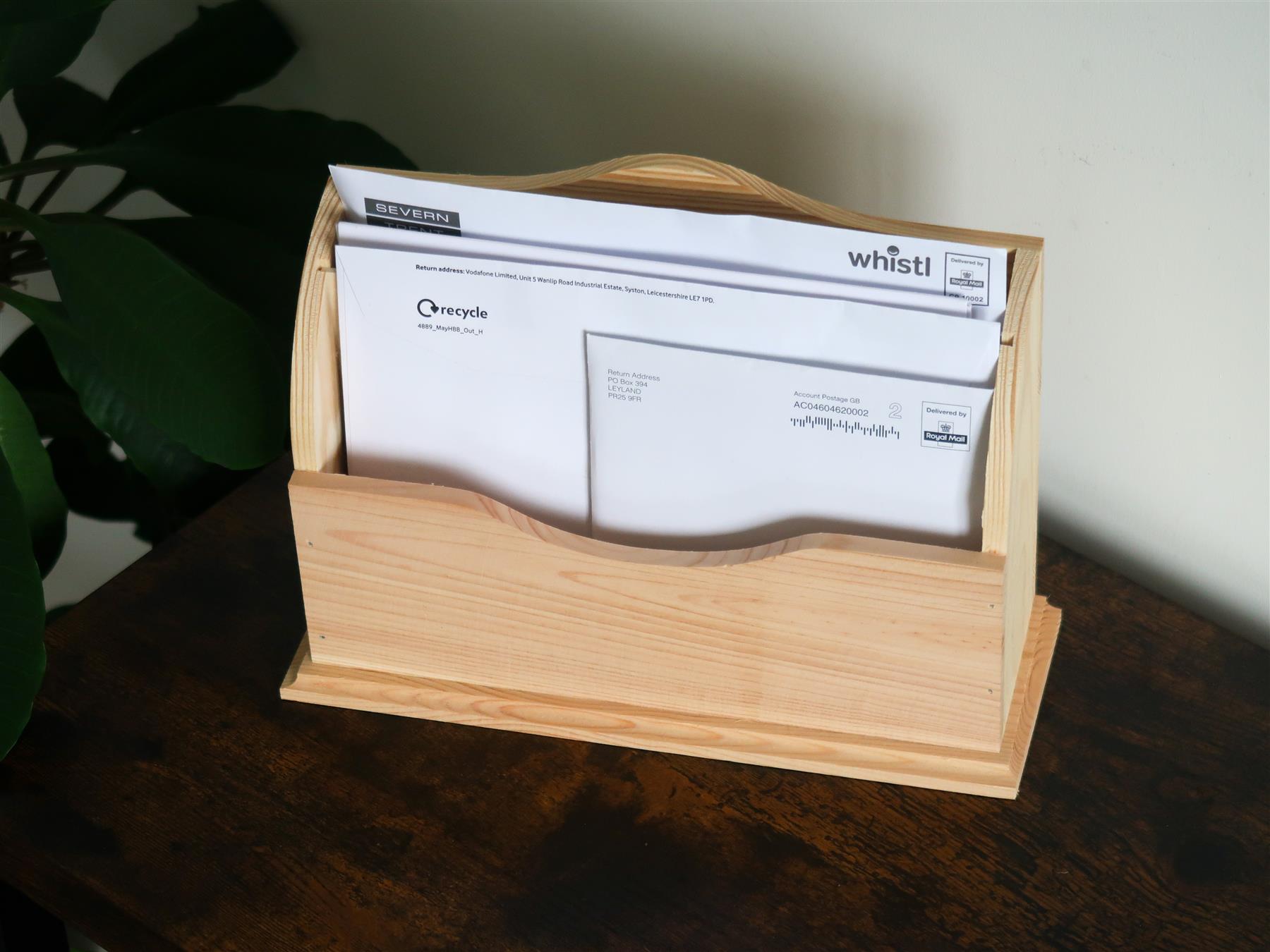 Briefregal aus Holz | verschiedene Formen | Posteingang Displaysortierer | Klarholz - Bild 29 von 50