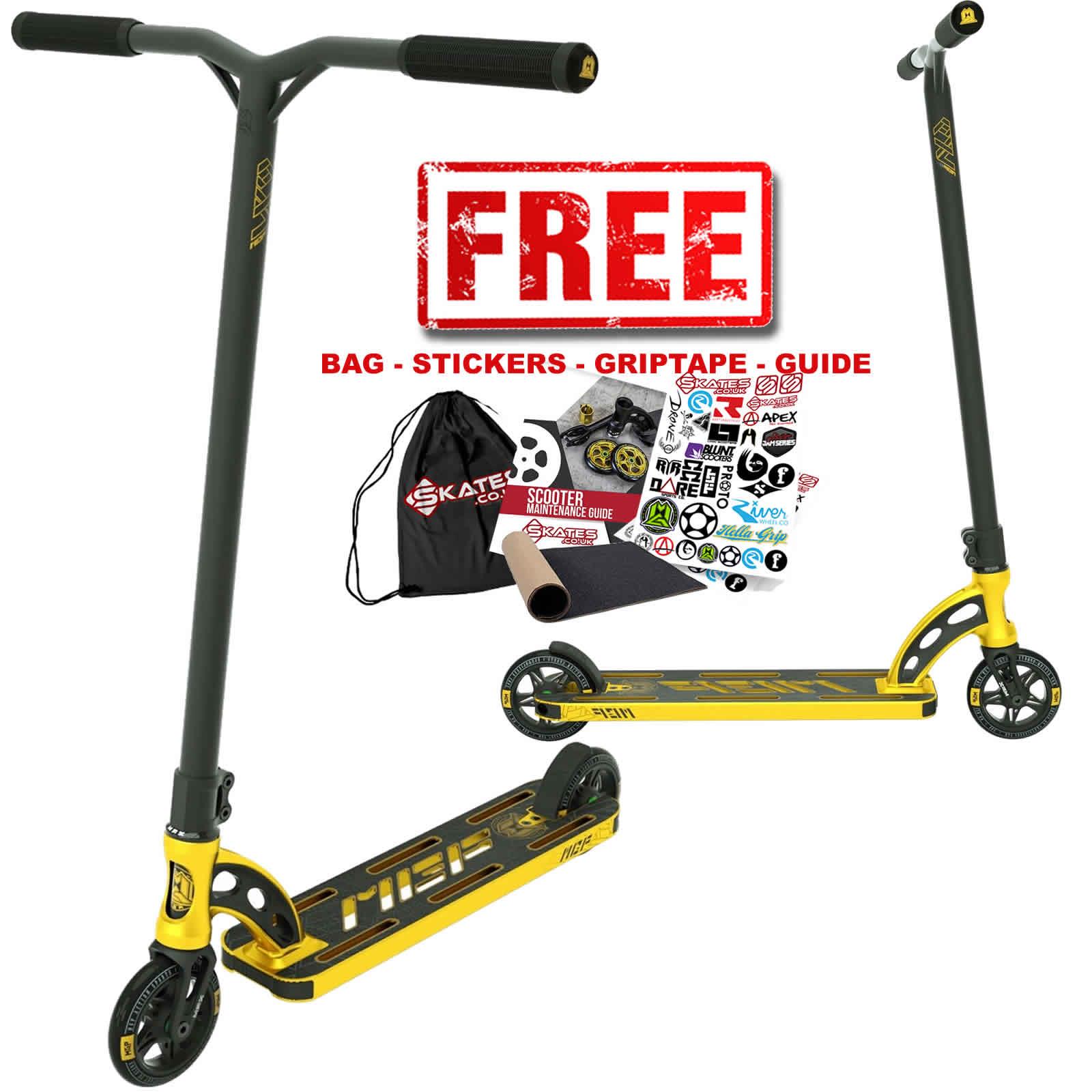 Madd Gear MGP VX9 Team Edition 4.5" Stunt Scooter - Gold | eBay