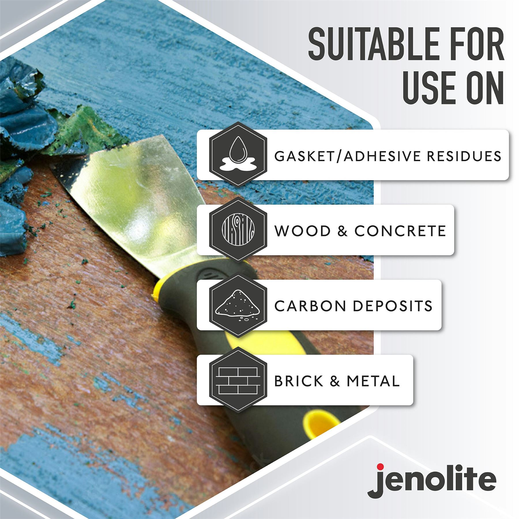 Jenolite Industrial Strength Paint Stripper & Remover Spray - 400ml - Picture 11 of 21