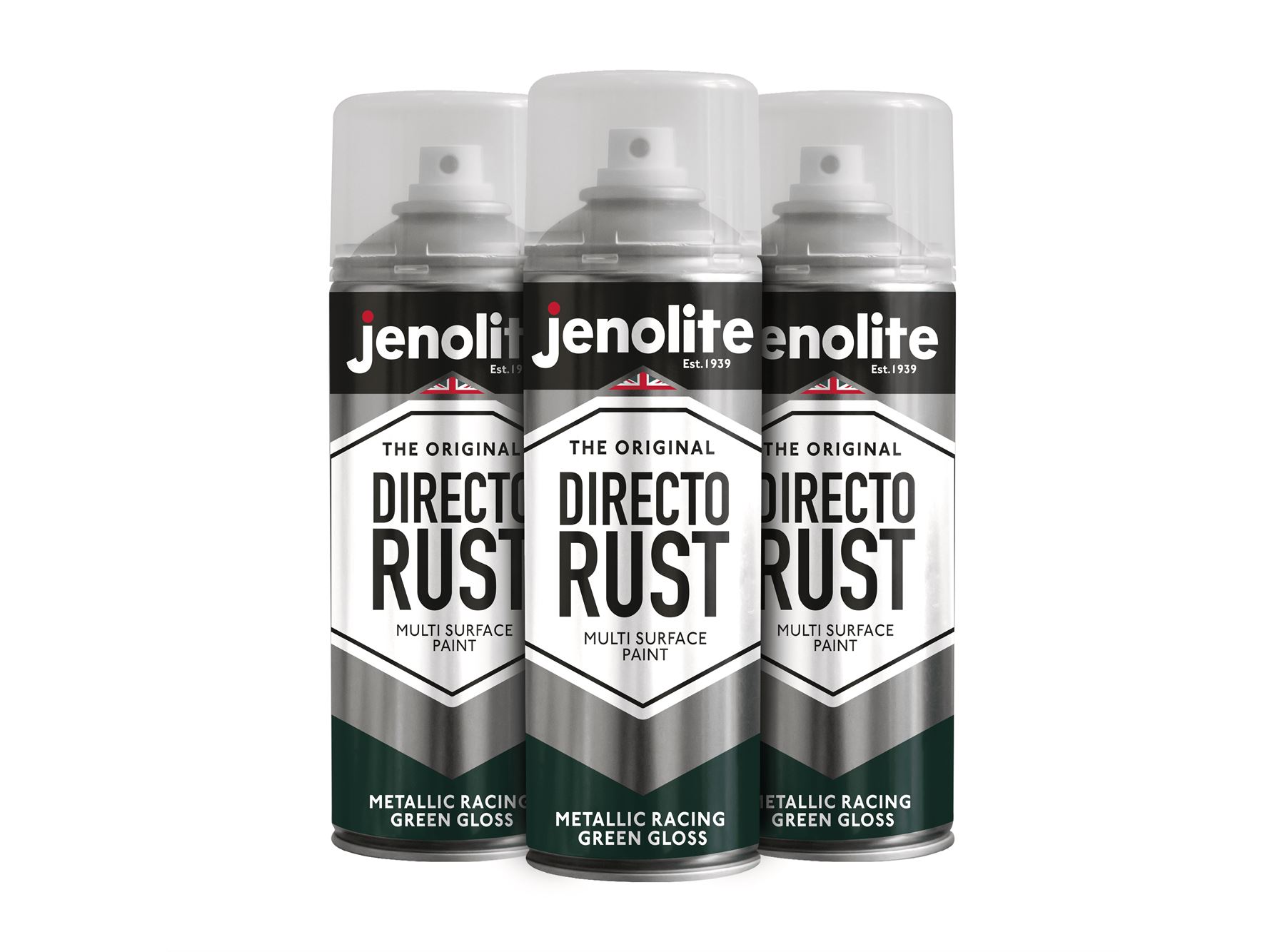 Jenolite Directorust Metallic Gloss Primer Paint - 400ml - Undercoat Topcoat - Picture 13 of 20