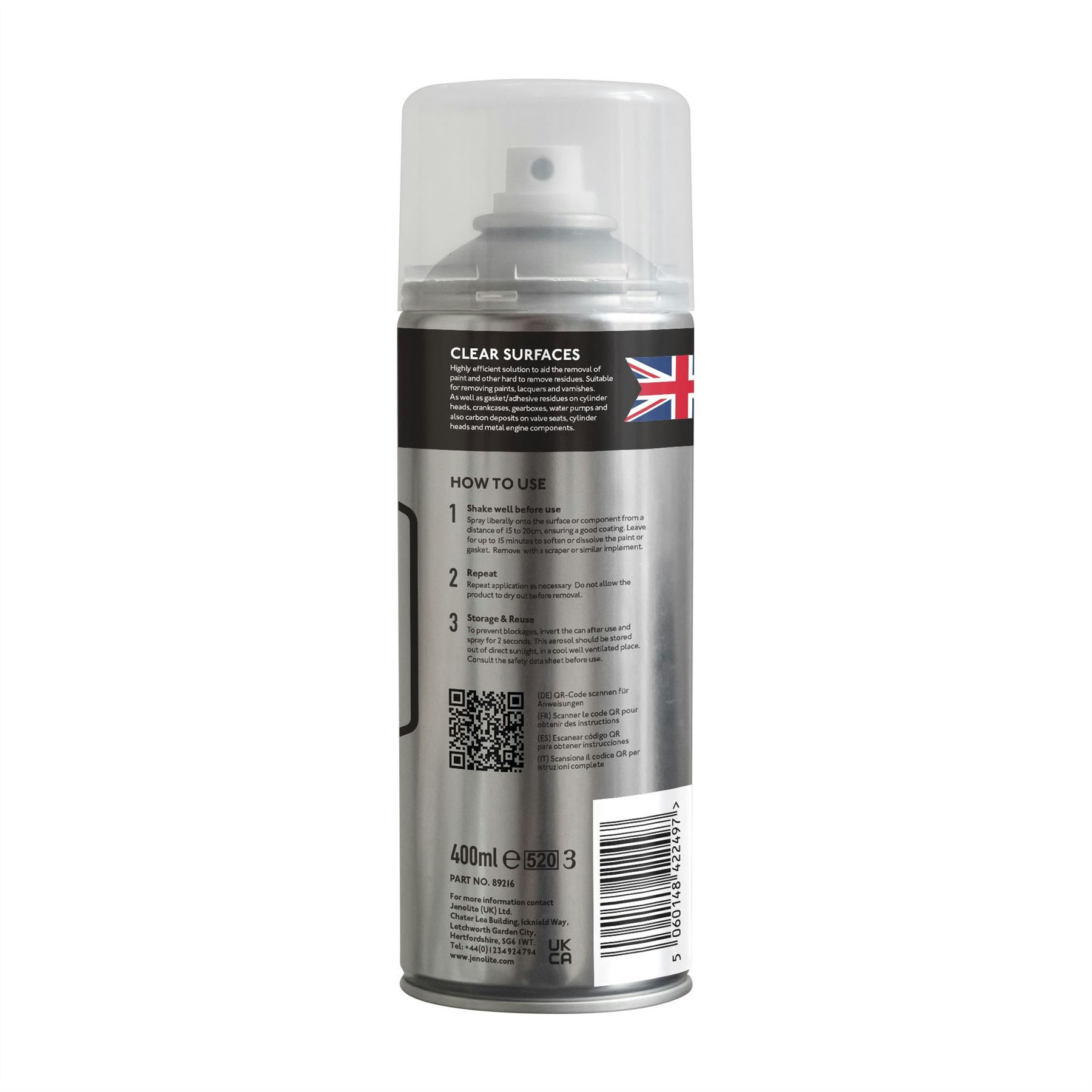 Jenolite Industrial Strength Paint Stripper & Remover Spray - 400ml - Picture 20 of 21