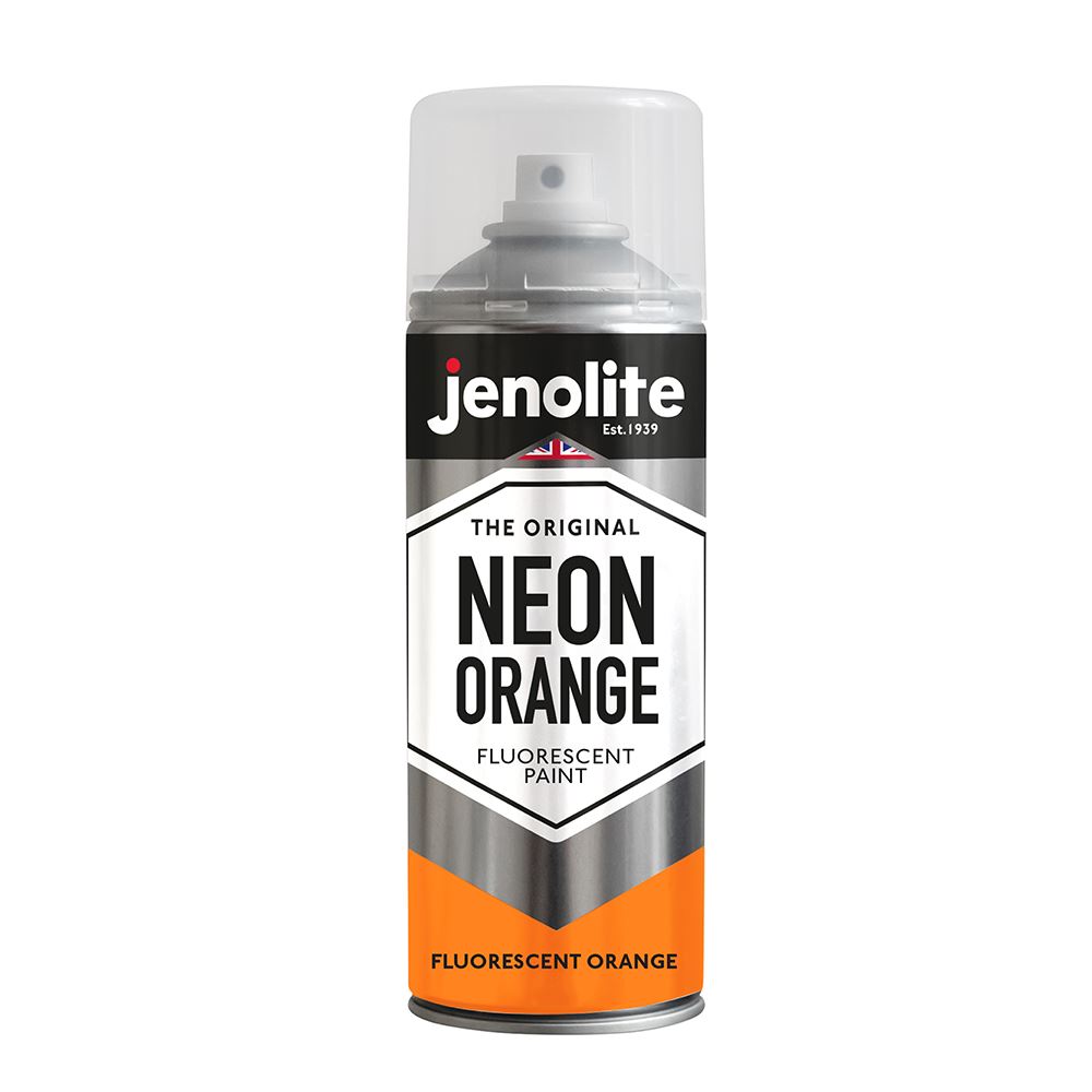 Jenolite Multi-Surface Neon Spray Paint High-Vis Fluorescent - 400ml - Picture 8 of 13