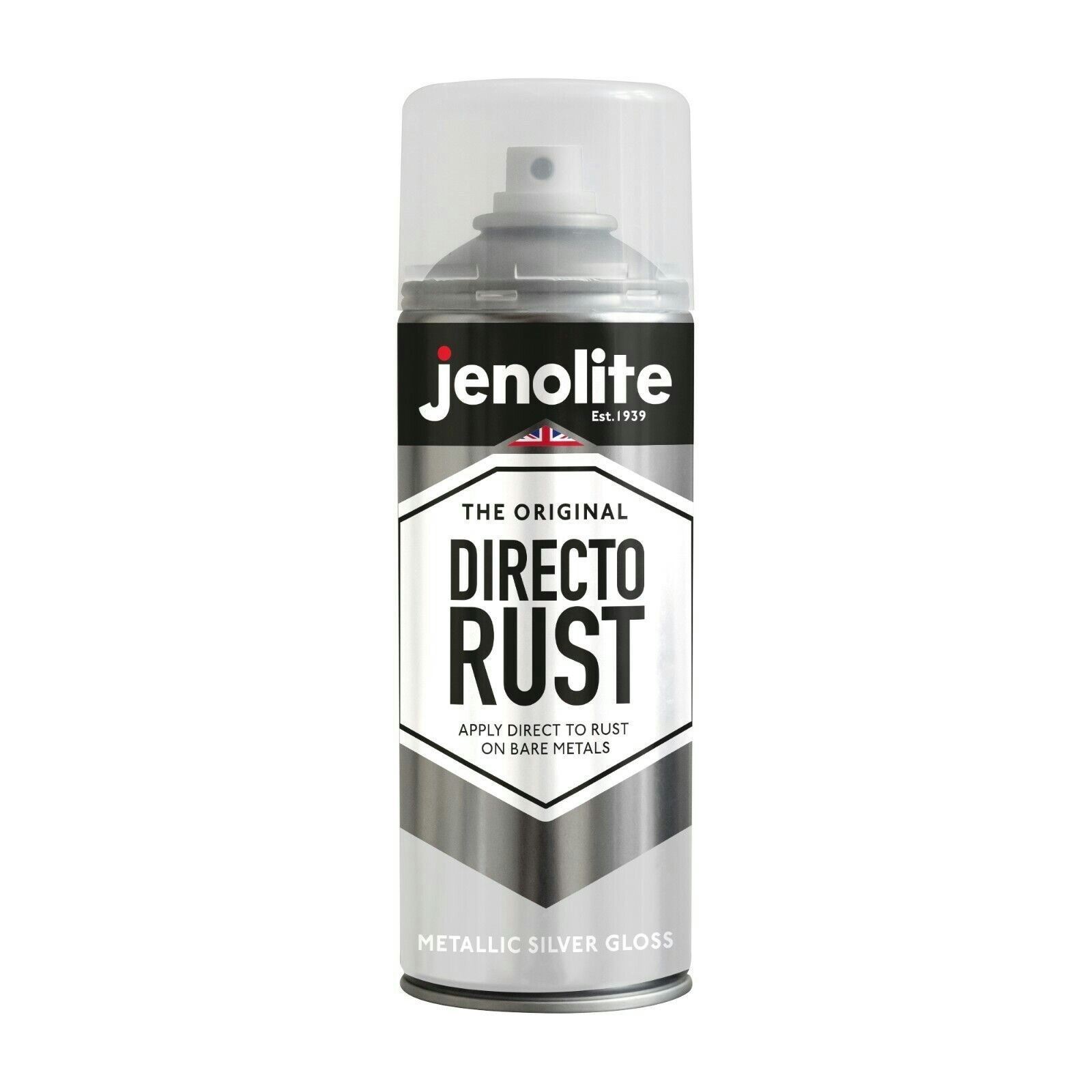 Jenolite Directorust Metallic Gloss Primer Paint - 400ml - Undercoat Topcoat - Picture 16 of 20
