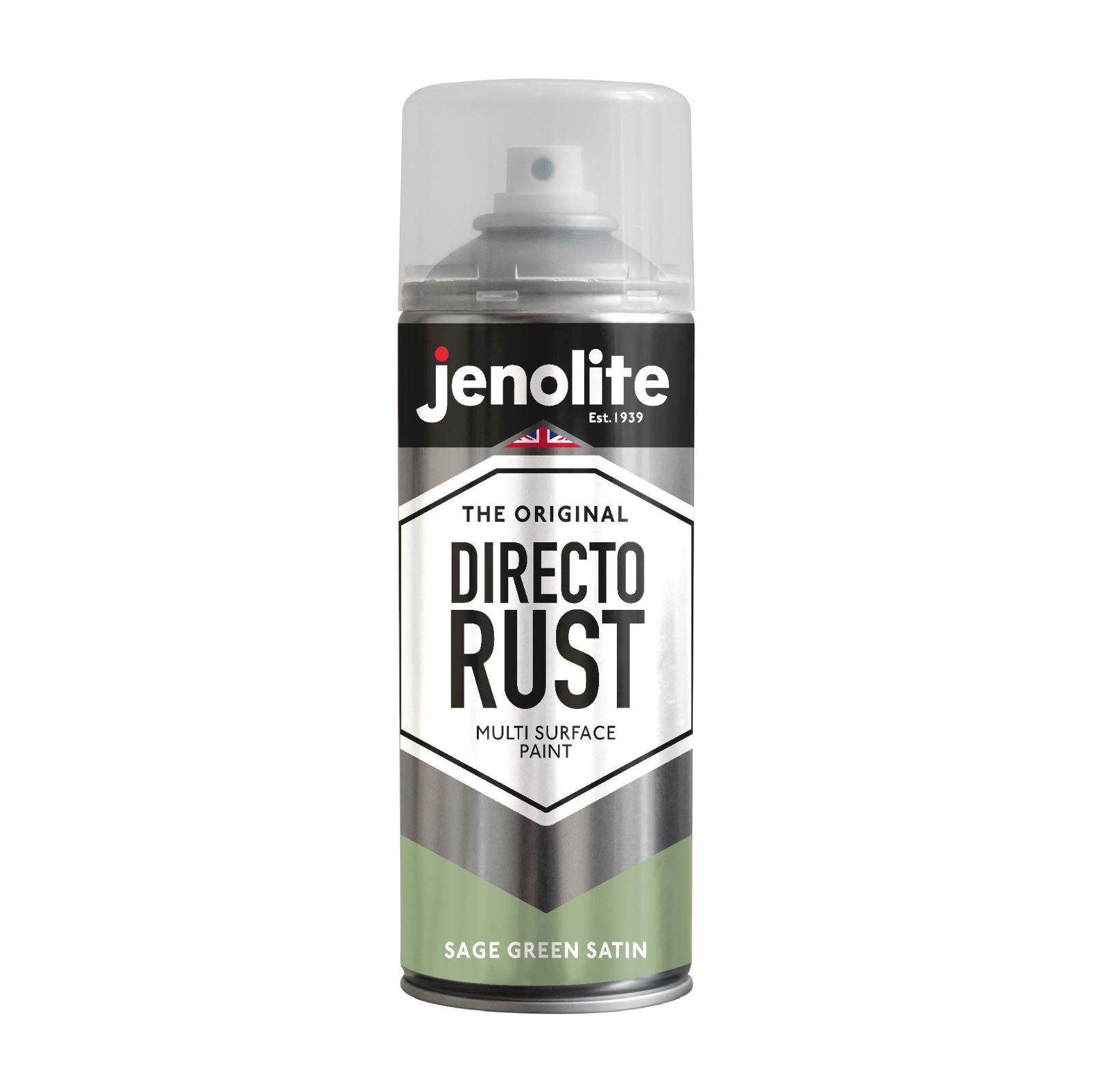 Jenolite Directorust All-in-One Multi-Surface Satin Paint - 400ml - Wood Metal