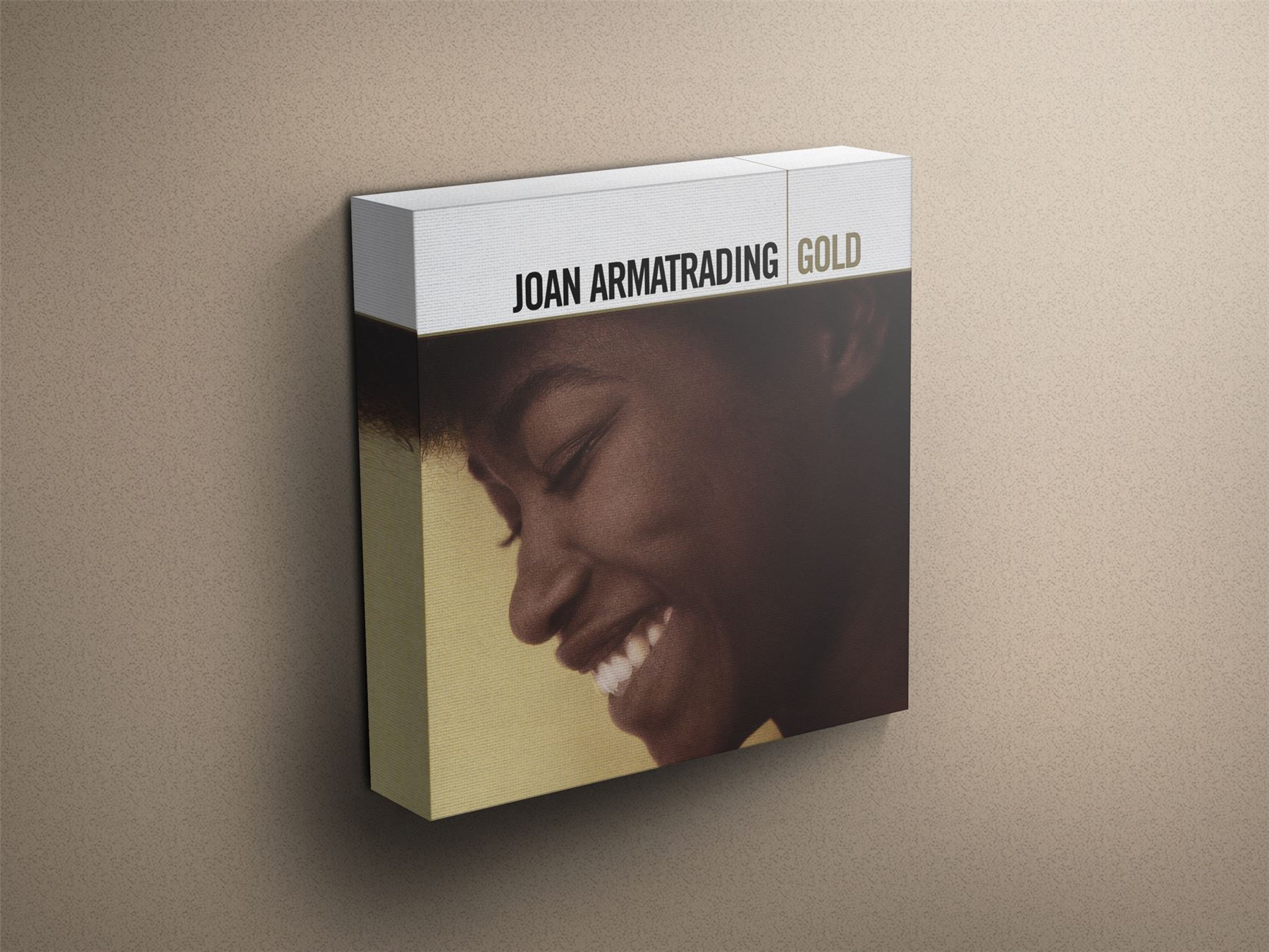 Joan Armatrading /"Gold/" Cover Art Canvas Art Print #007747