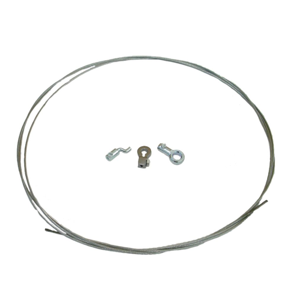 Inner Throttle Clutch Cable With Wire Stop Repair Kit For Many