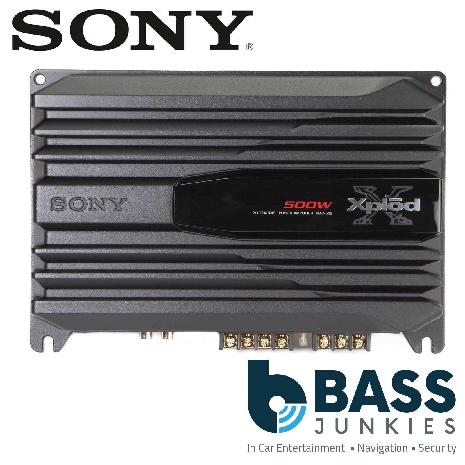 Sony XPLOD XMN502 2 Channel 500 Watts Class AB Car Amp Amplifier