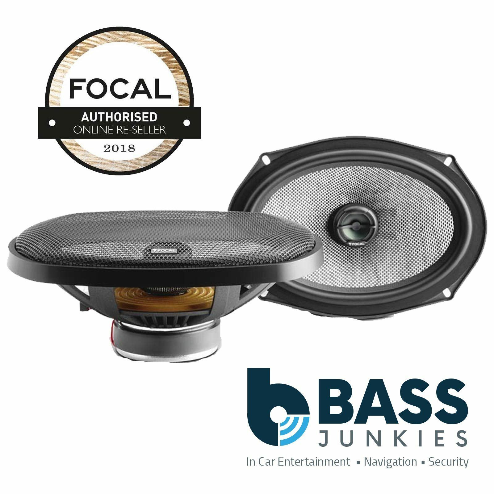 Focal 690AC ACCESS 6x9" 150 Watts 2 Way Coaxial Car Stereo Rear Shelf