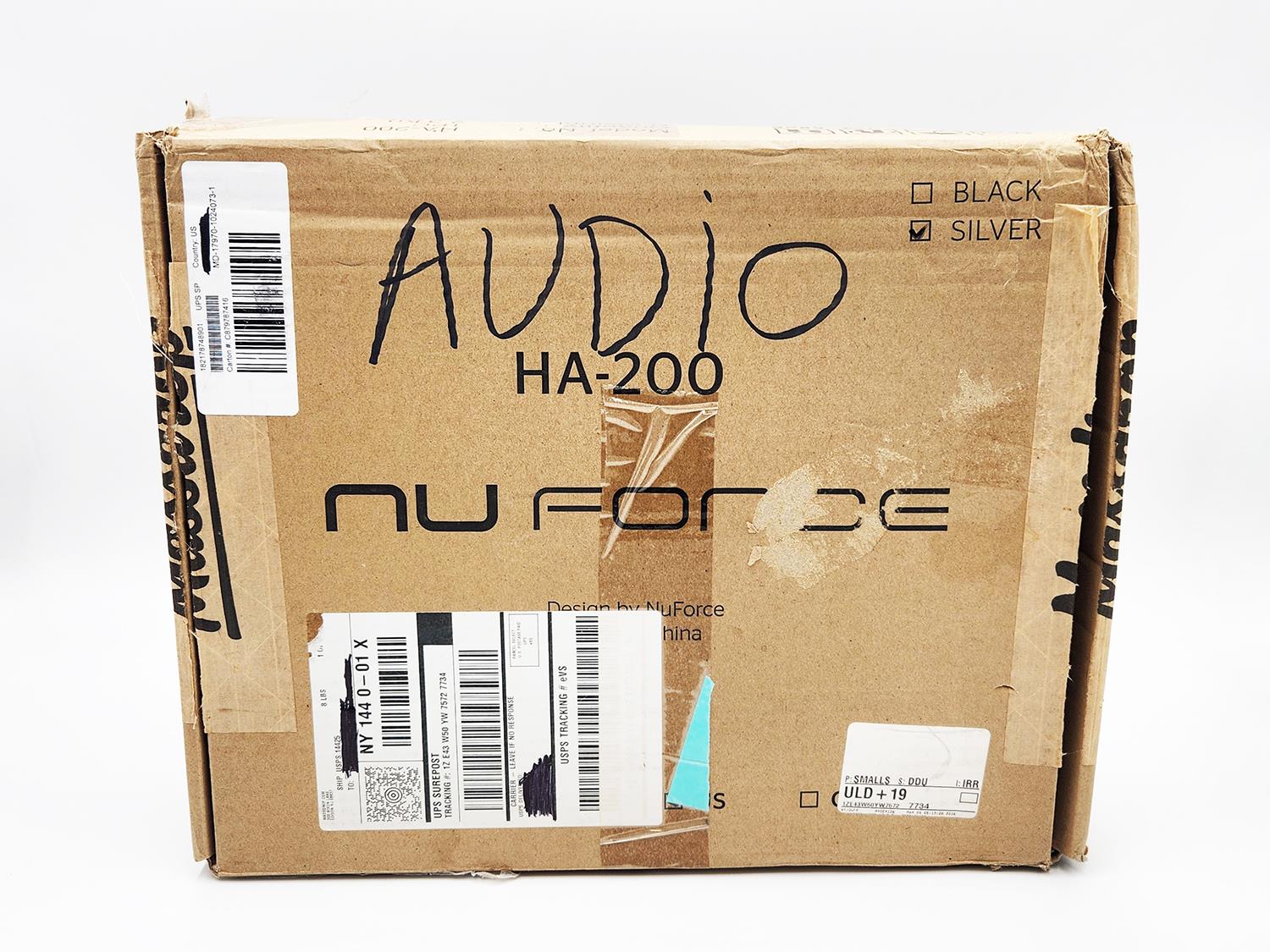 NuForce HA-200 Single Ended Class A Headphone Amplifier Silver | eBay