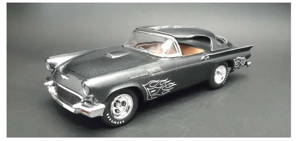 New AMT 1:25 1957 Ford Thunderbird T-Bird Convertible 3-in-1 Model Kit  AMT1397 | eBay