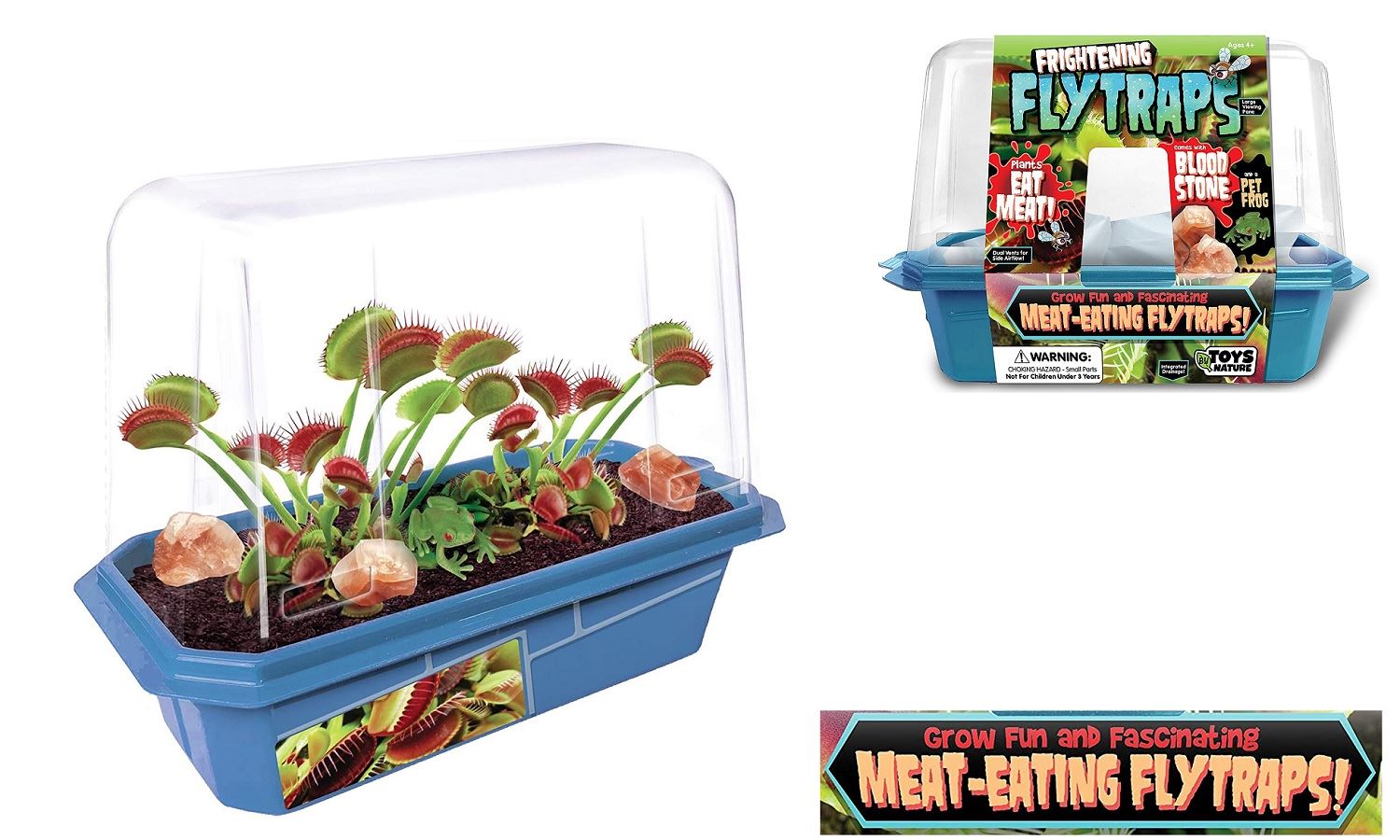 New Toys By Nature Grow Your Own Venus Flytrap Frightening Flytraps