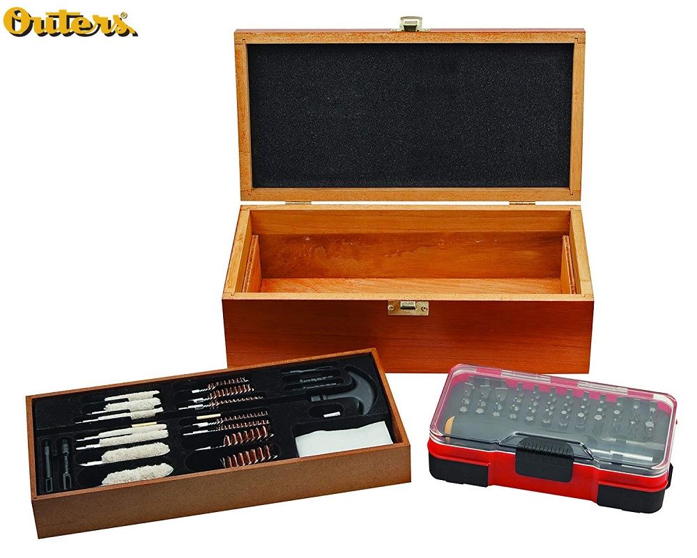 New Outers 79Piece Deluxe Universal Gun Cleaning Kit With Tool Set