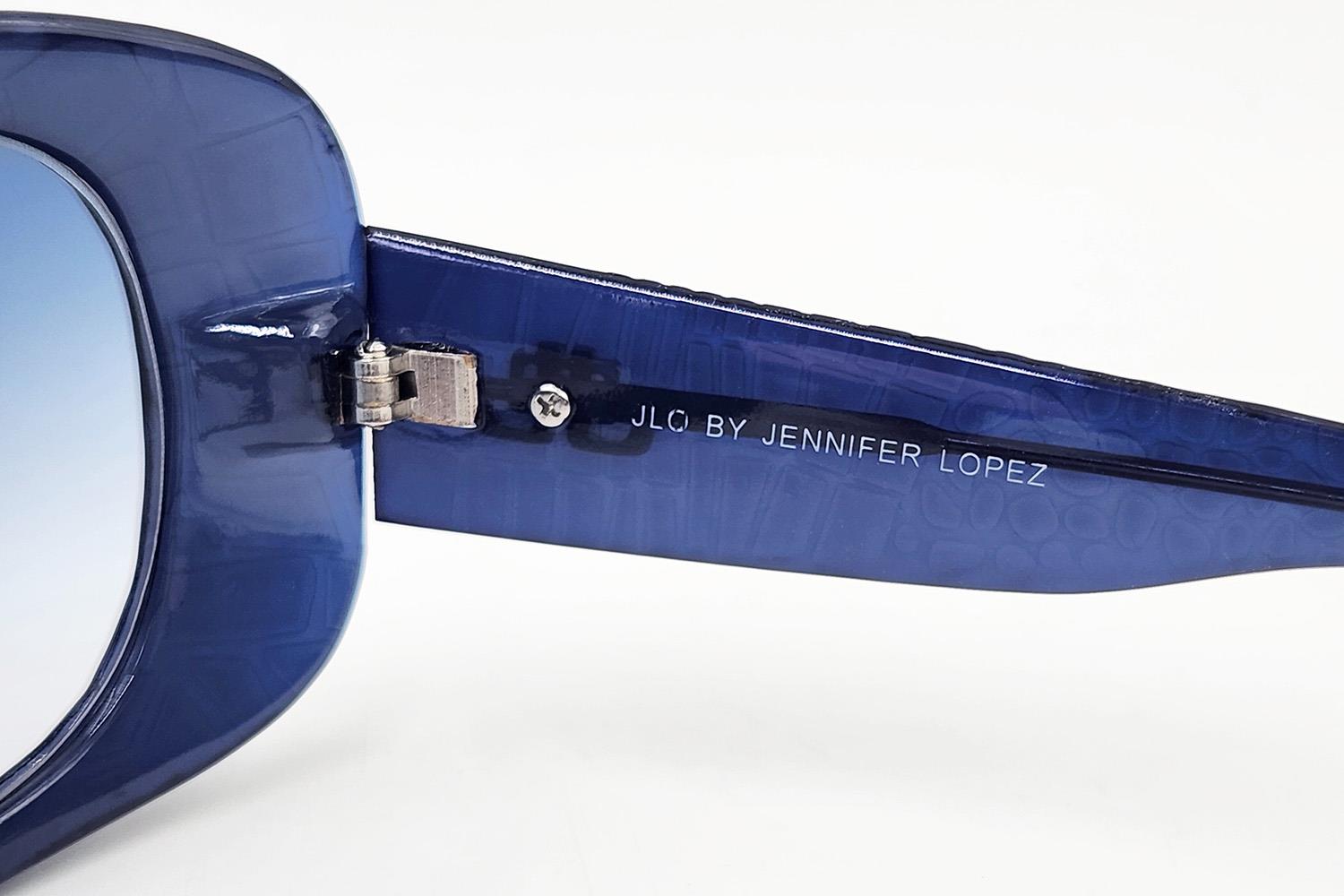 Oversized Blue Gradient Shield Sunglasses Buy JIM HALO Oversized Shield Sunglasses Flat Top Gradient  main image 3