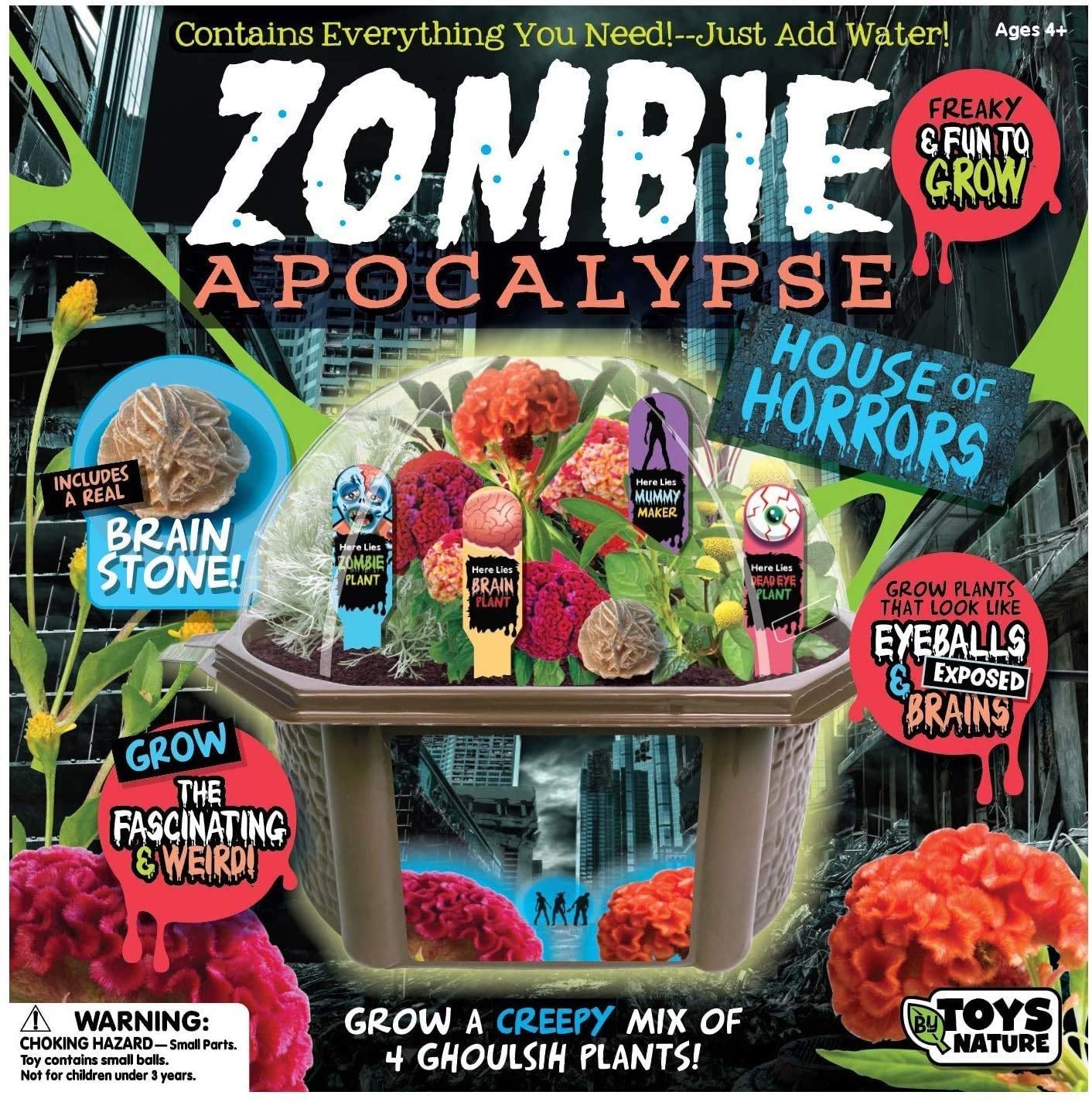 New Toys By Nature Grow Your Own Zombie Apocalypse Garden eBay