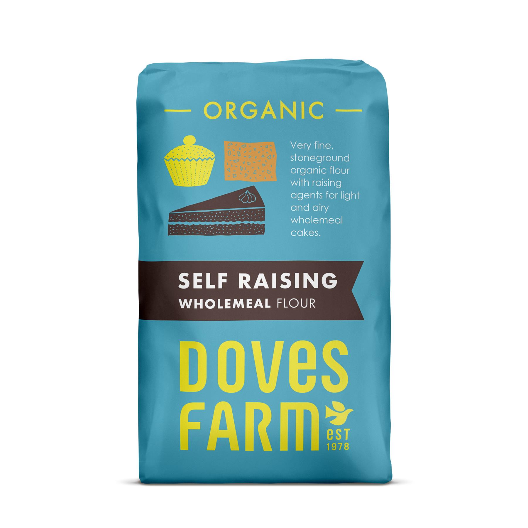 Doves Farm Organic Flour 1kg - 12 Types Available - Choose Your Favorite - Picture 11 of 15