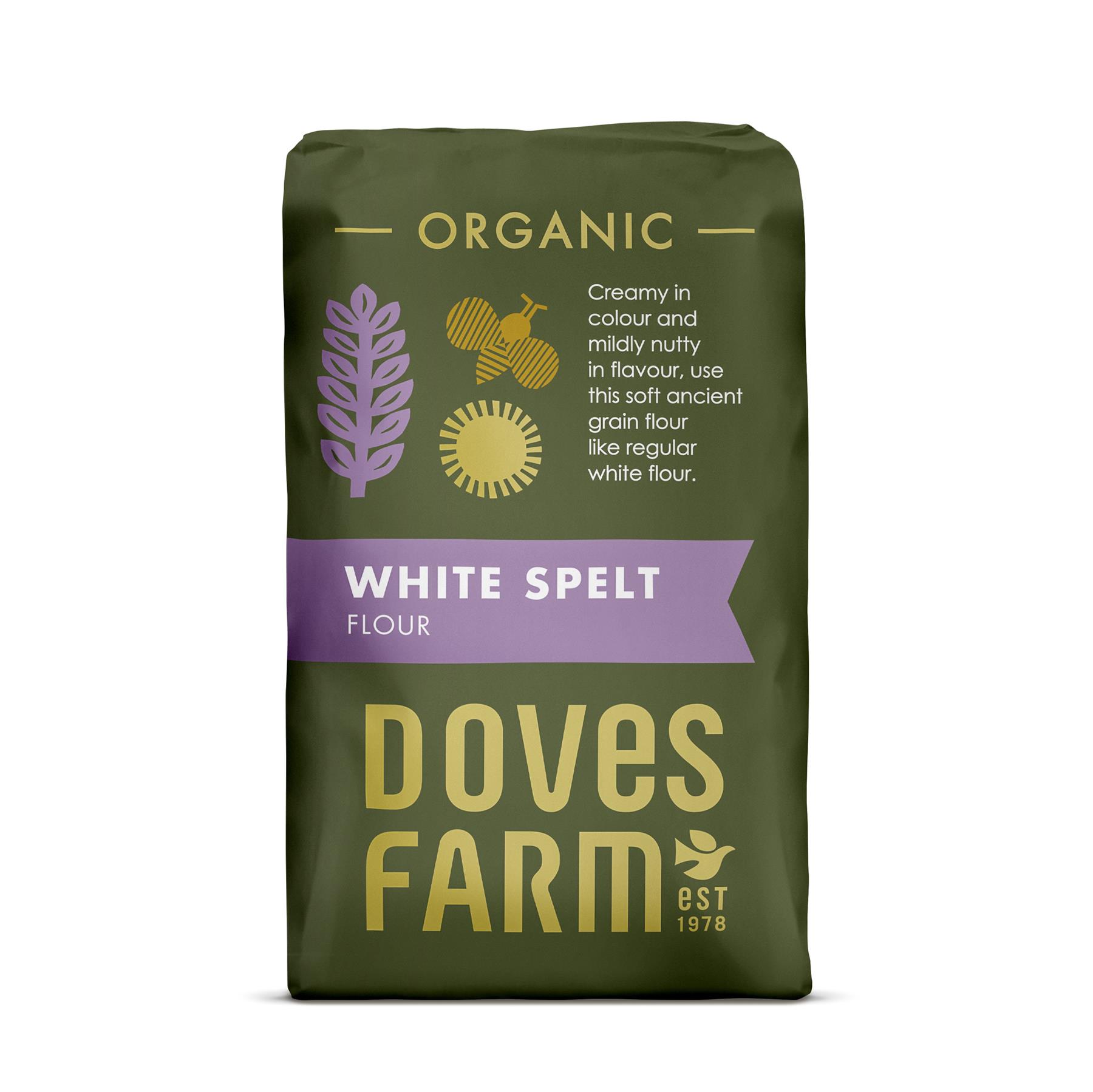 Doves Farm Organic Flour 1kg - 12 Types Available - Choose Your Favorite - Picture 14 of 15