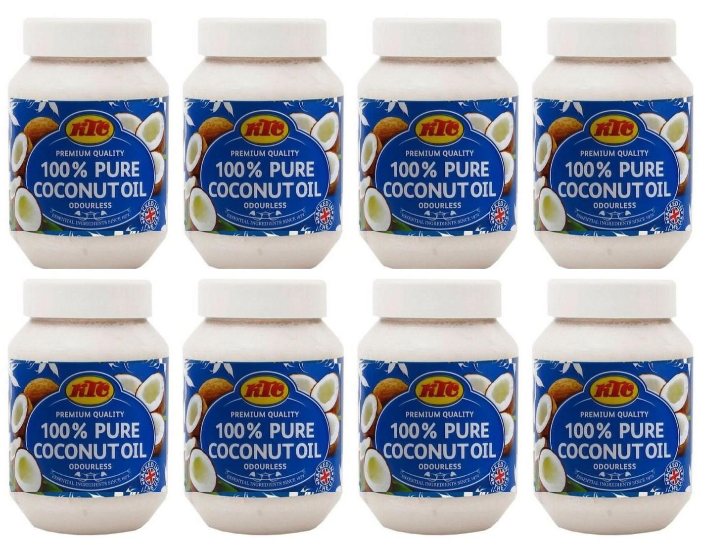 KTC Pure Coconut Oil 500ml Multipack (1-12) - Cooking, Hair, Skin Care - Picture 7 of 8