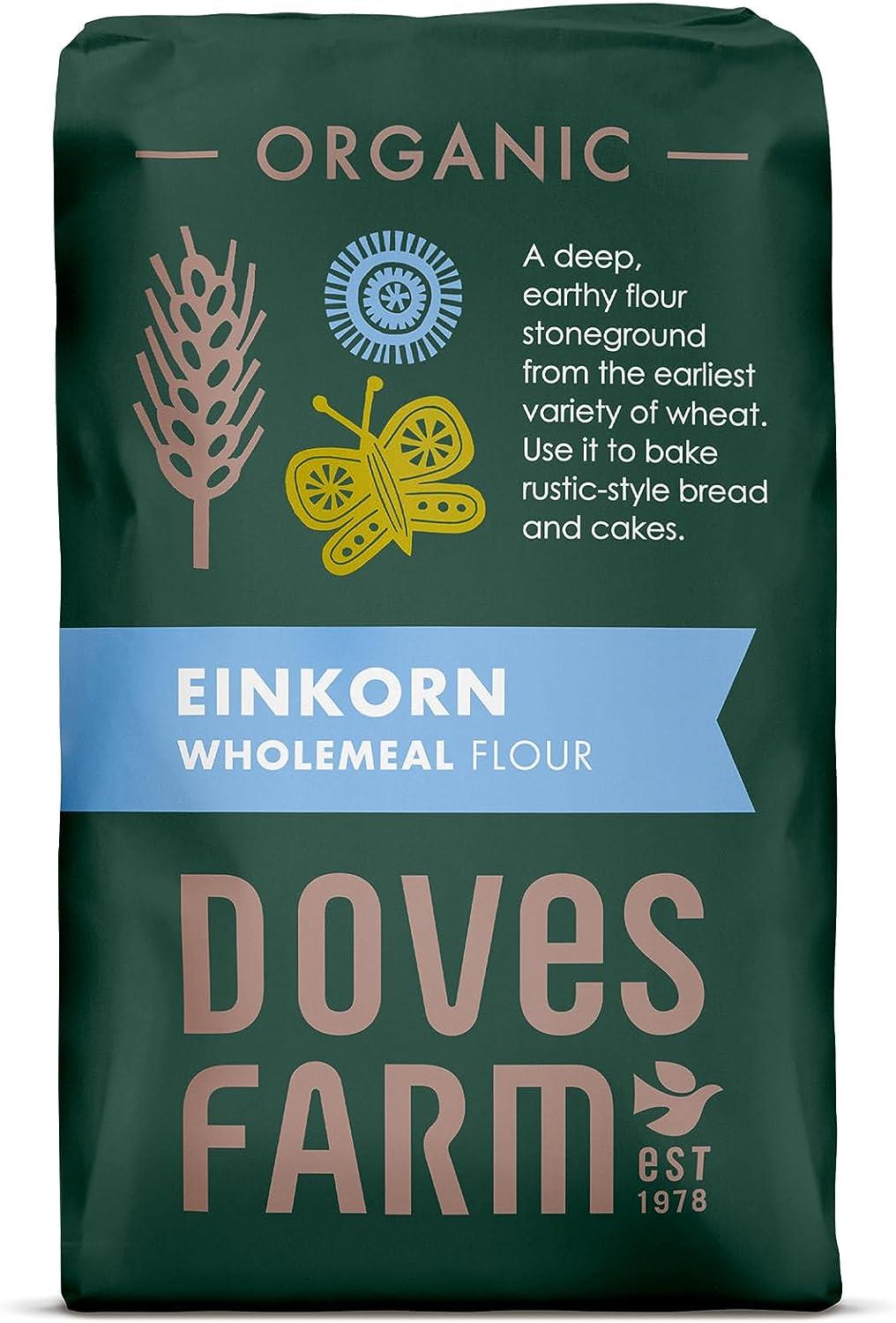 Doves Farm Organic Flour 1kg - 12 Types Available - Choose Your Favorite - Picture 4 of 15