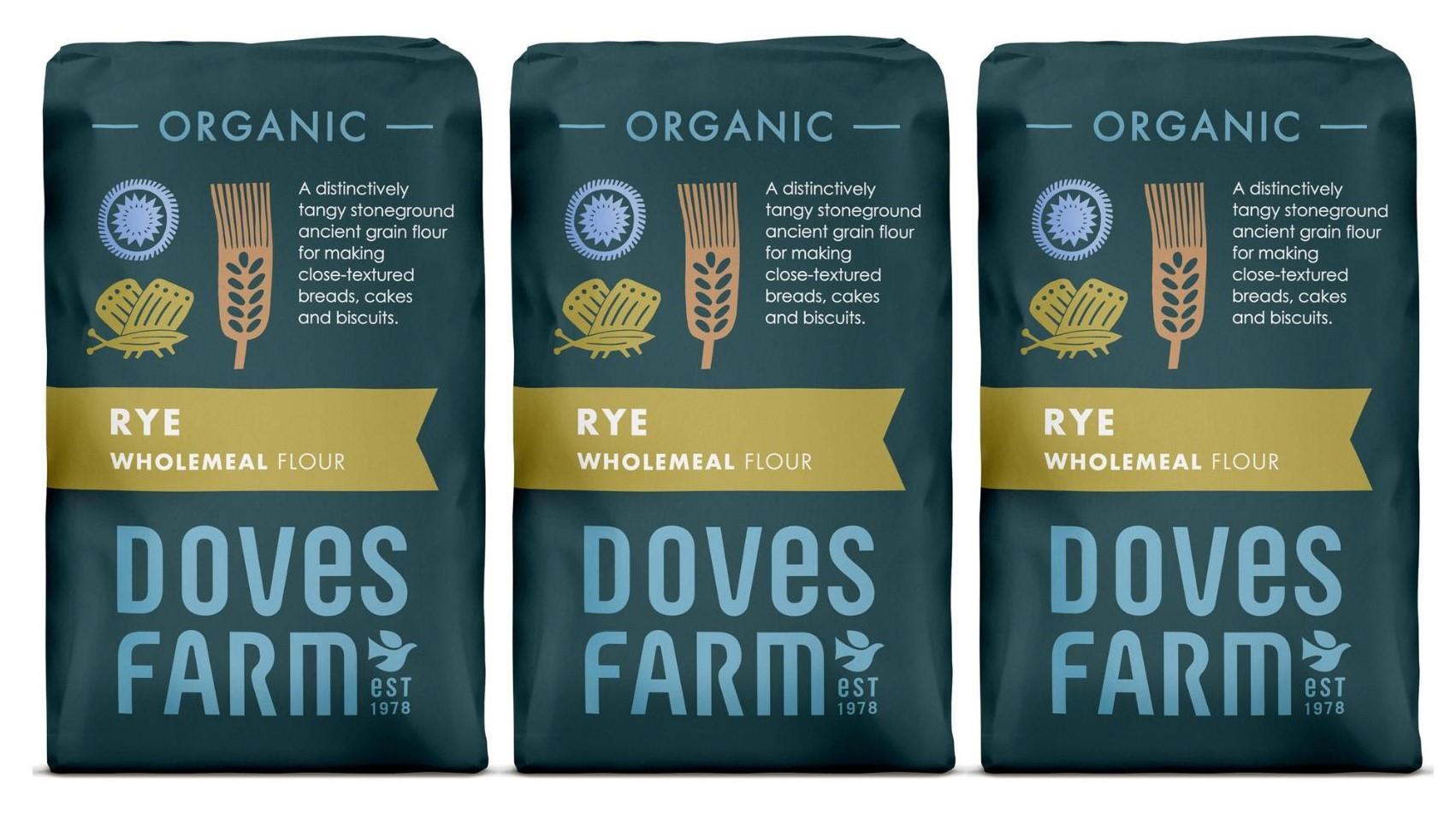 Doves Farm Organic Flour 1kg - 12 Types Available - Choose Your Favorite - Picture 10 of 15