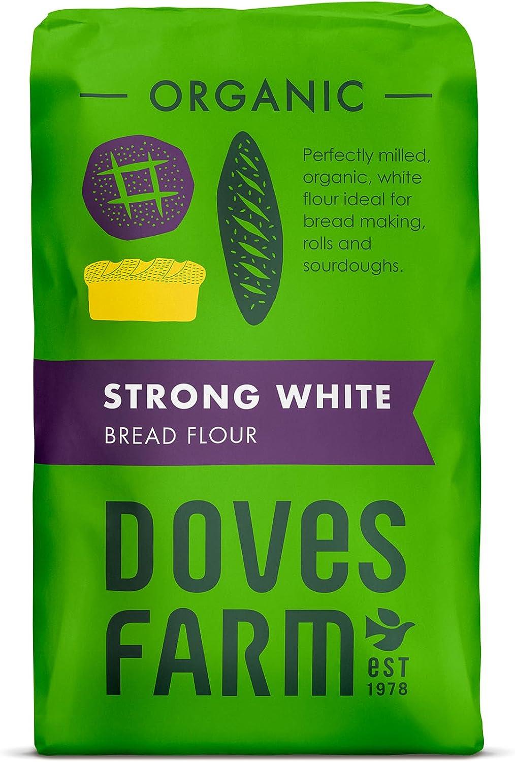 Doves Farm Organic Flour 1kg - 12 Types Available - Choose Your Favorite - Picture 12 of 15