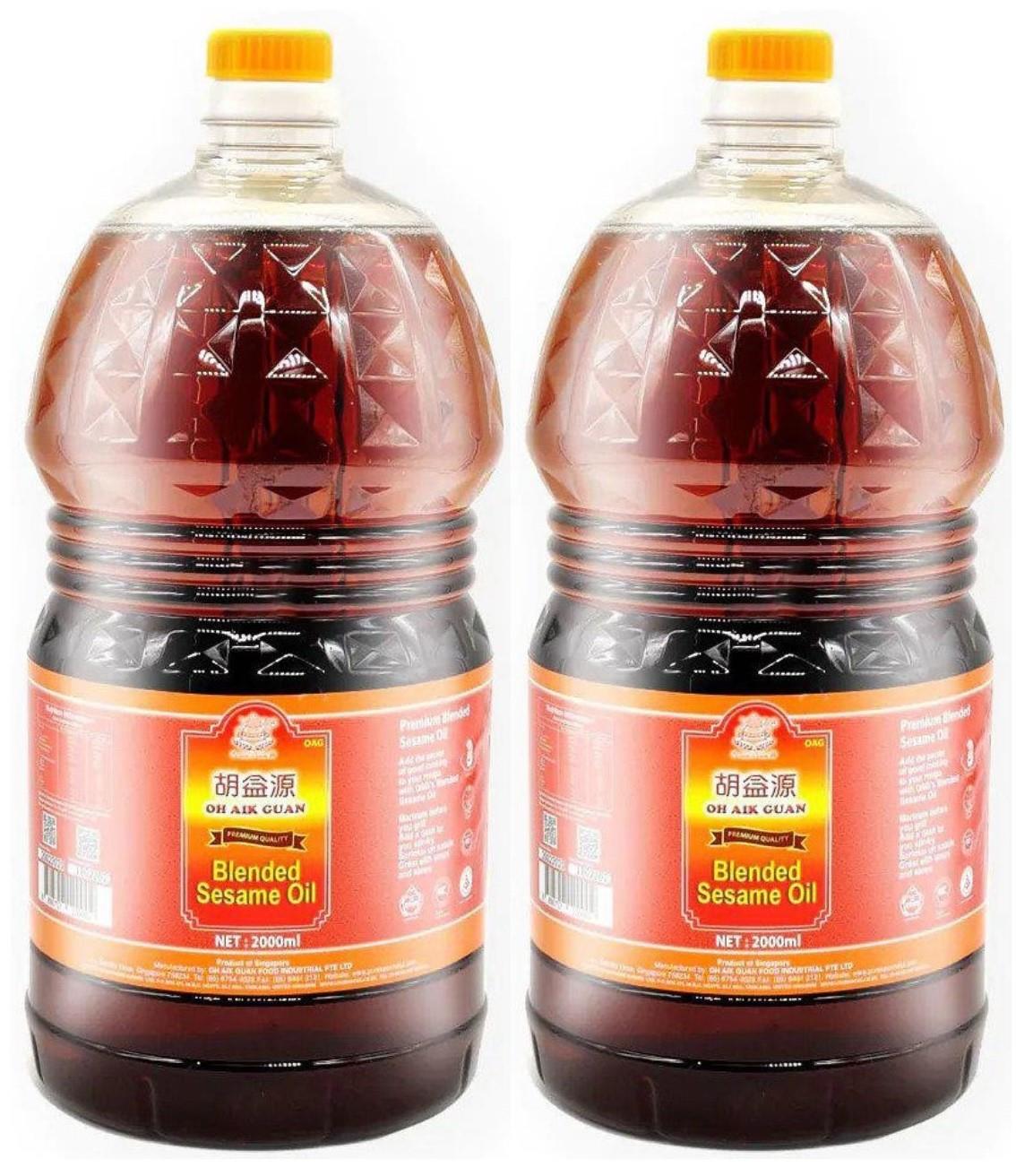 Oh Aik Guan Blended Sesame Oil - 2L ( Pack of 1 to 6 ) - Bulk Buy - Picture 3 of 5
